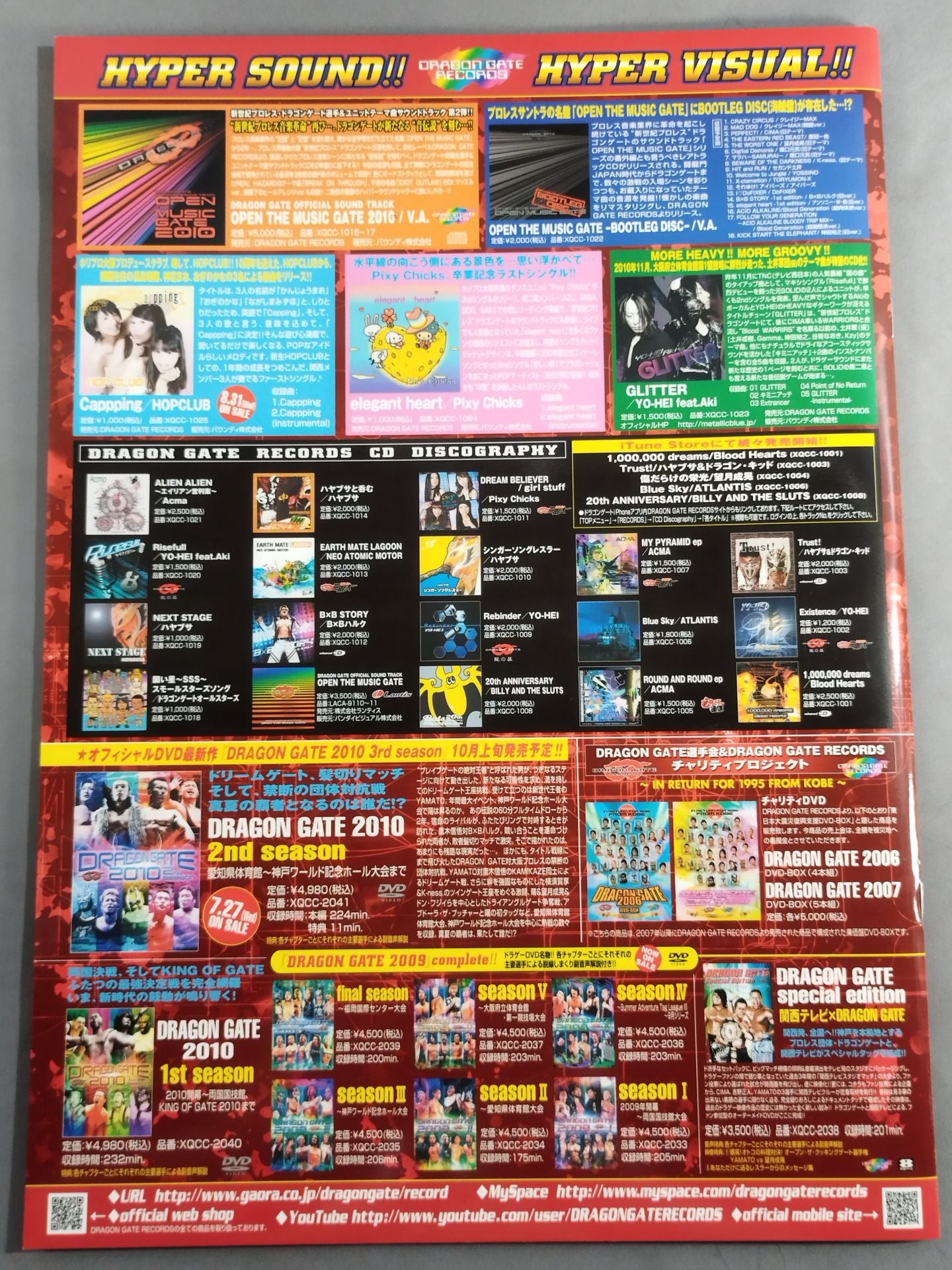 2011ドラゴンゲート オフィシャルパンフレット Vol.21