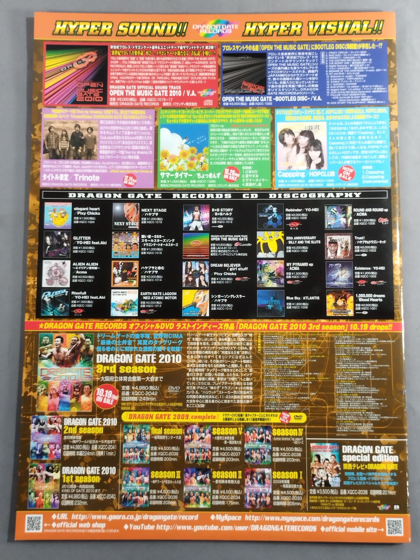 2011ドラゴンゲート オフィシャルパンフレット Vol.22