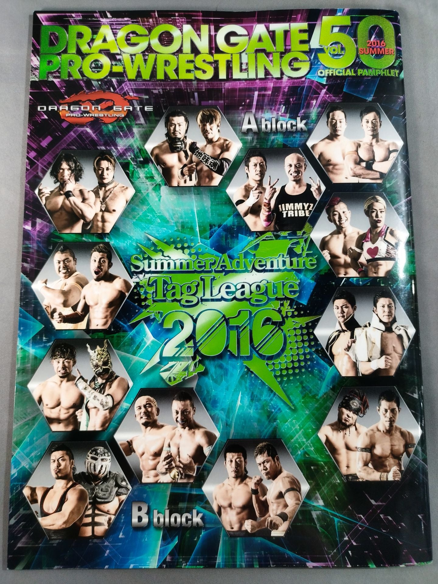 2016ドラゴンゲート オフィシャルパンフレット Vol.50