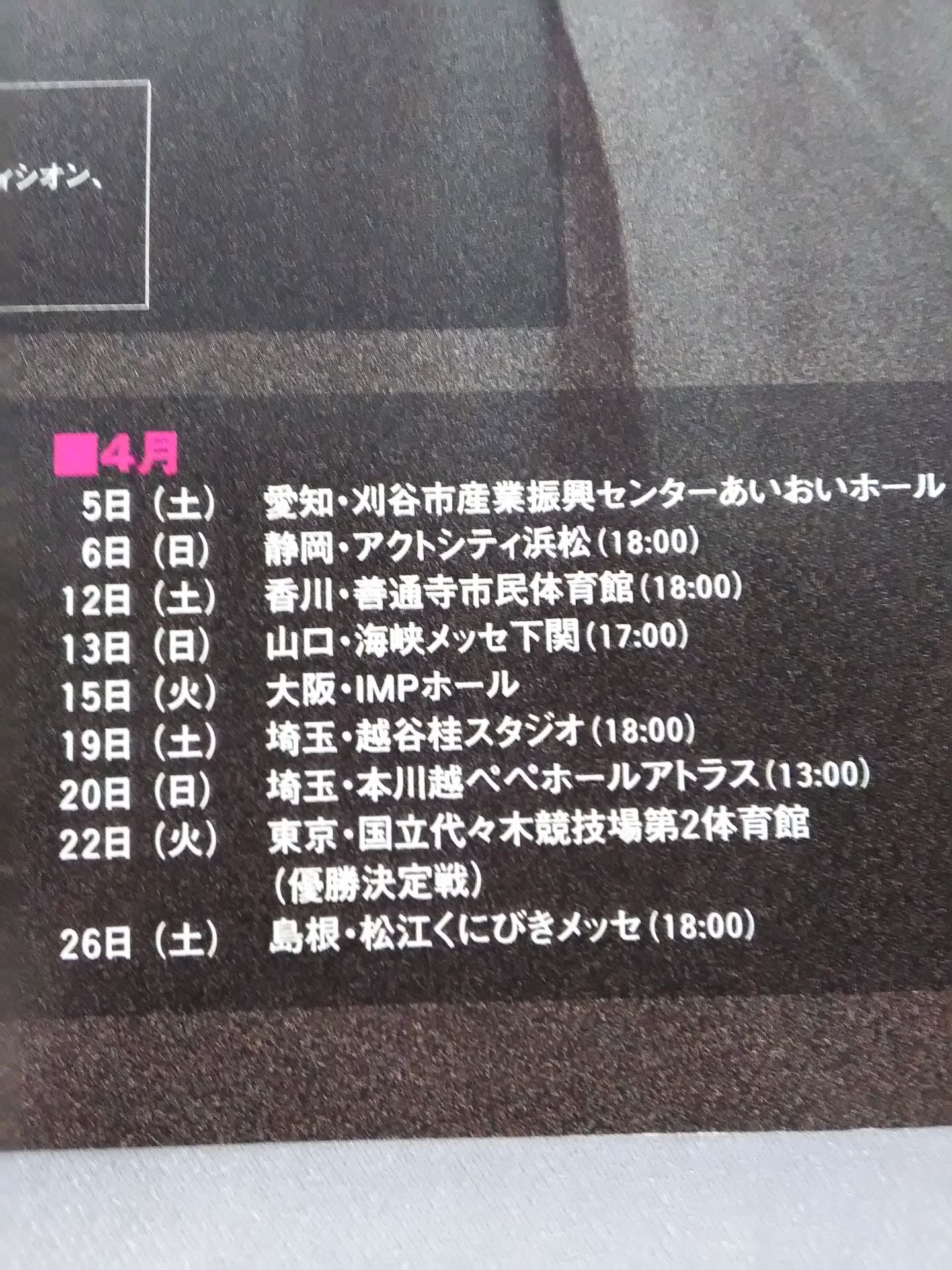 2003 Toryumon JAPAN Official Pamphlet (March~April)