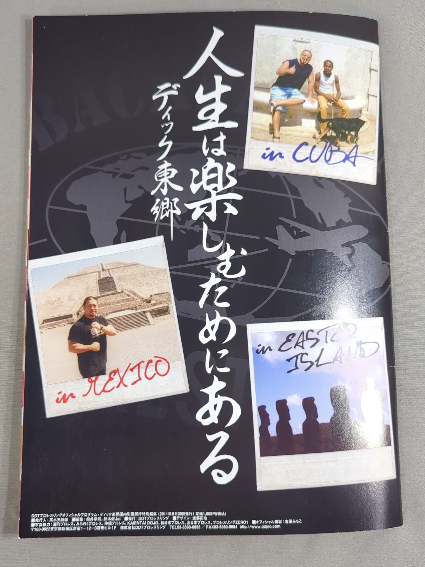 ディック東郷国内引退興行 / DDT official program 2011 Special Edition