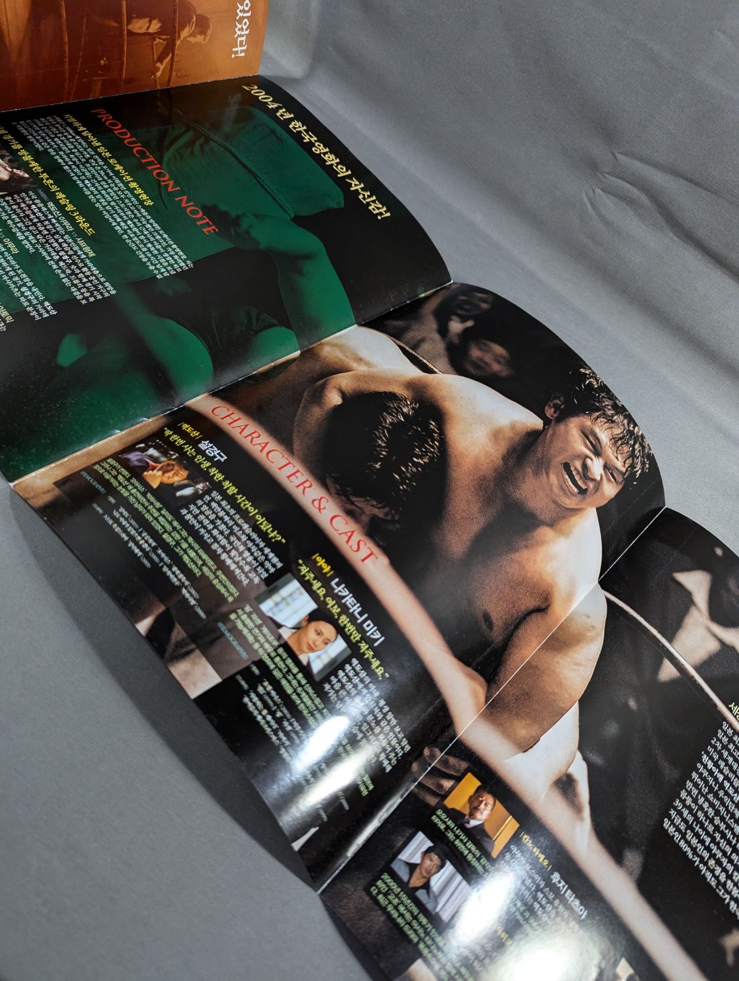 力道山 (韓国語版 映画パンフレット)