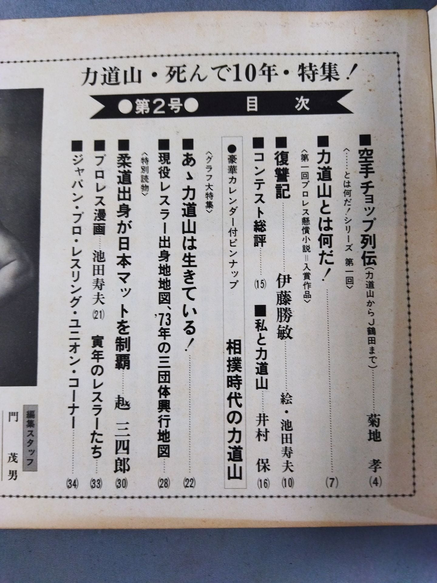 WRESTLING OF JAPAN NO.2