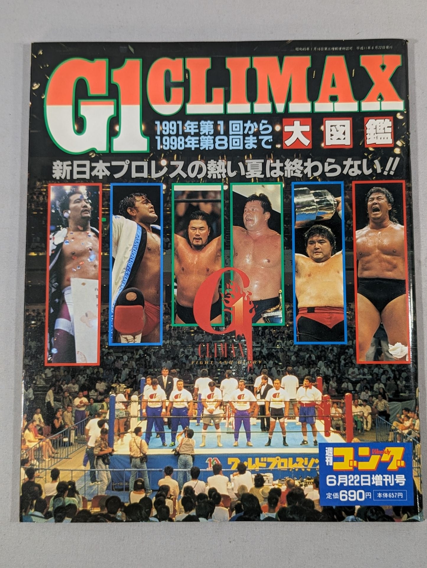 ゴング増刊号 G1CLIMAX 大図鑑