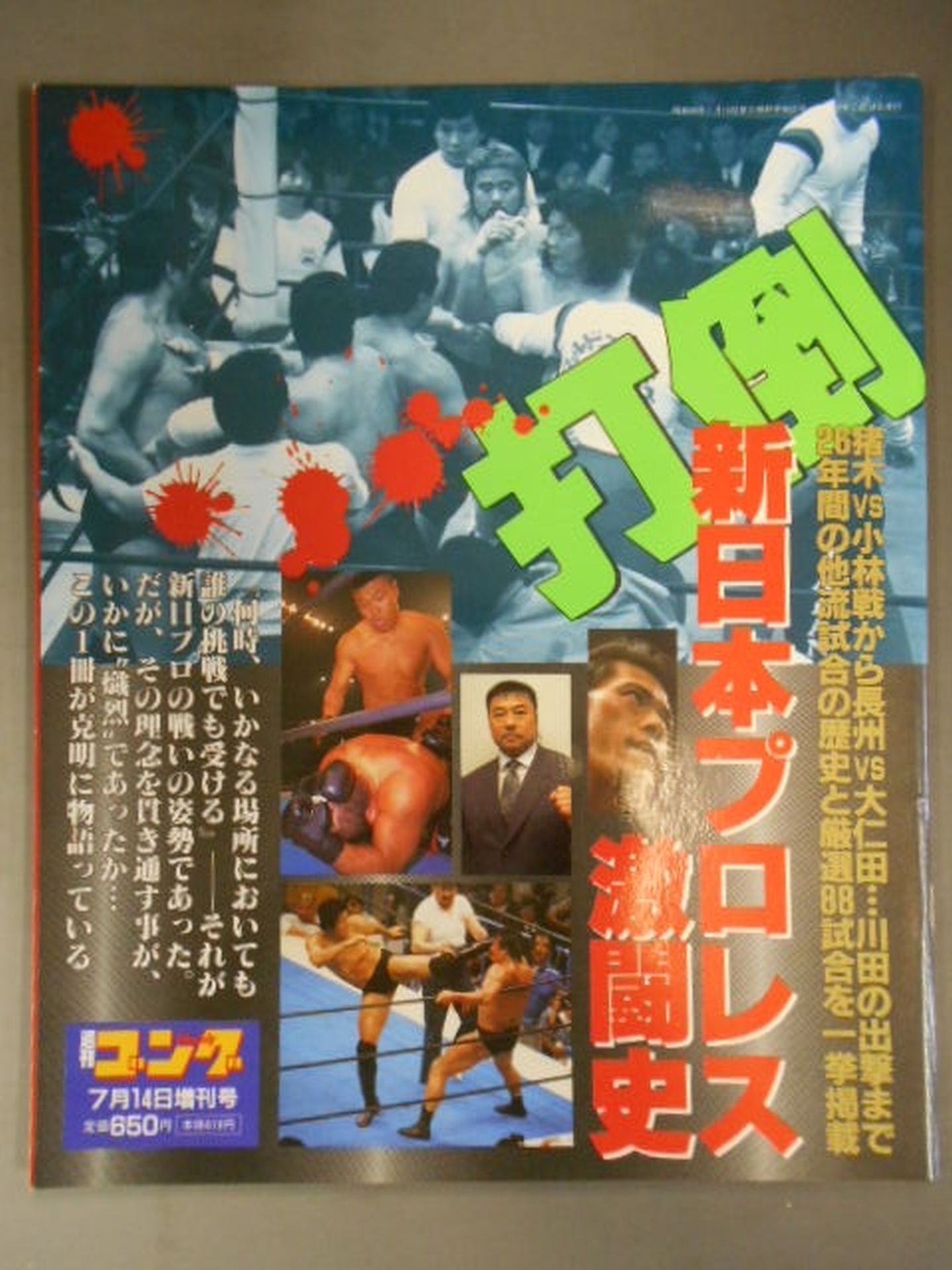 ゴング増刊号 打倒 新日本プロレス激闘史