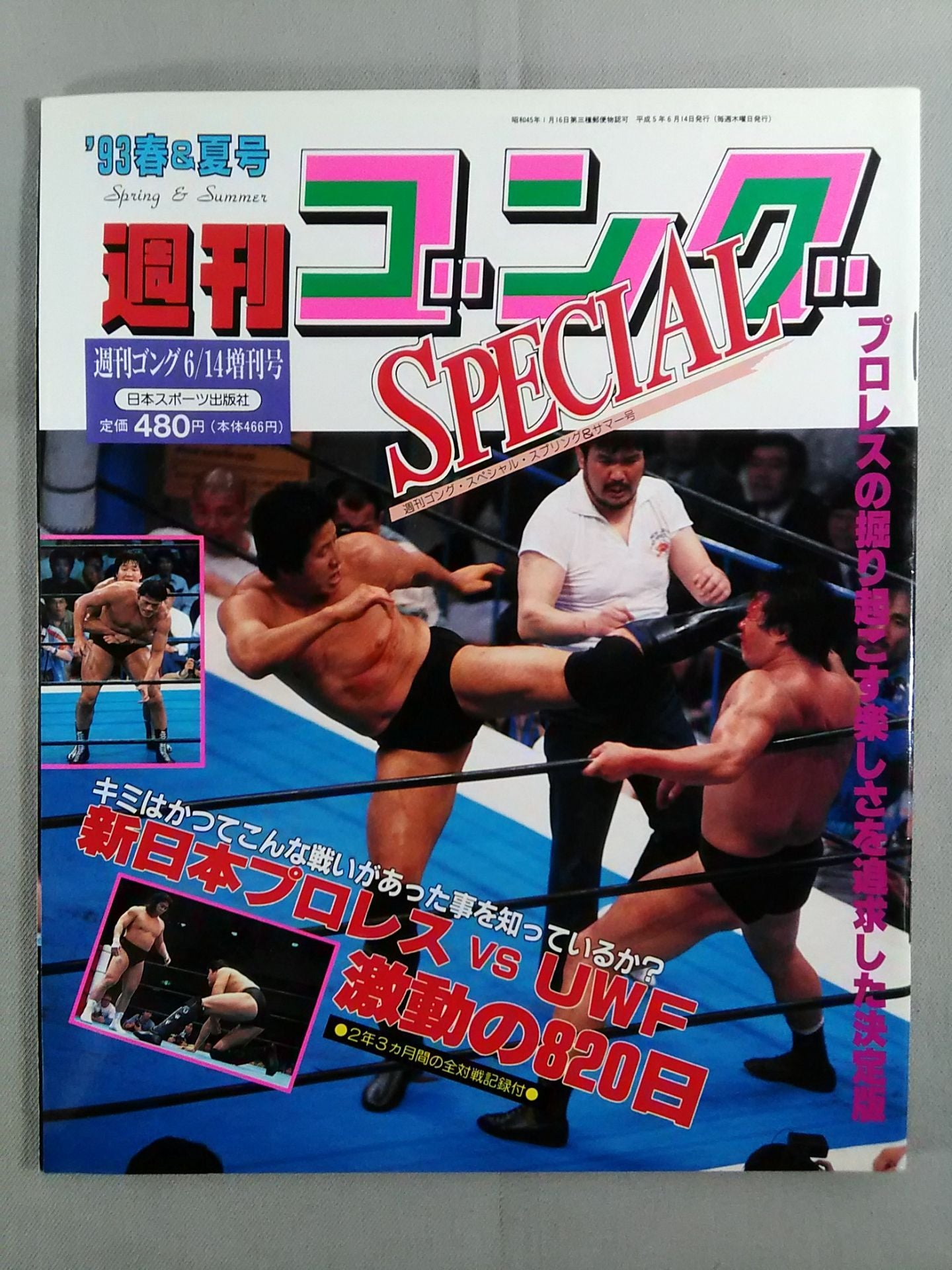 ゴング増刊号 ｢'93春&夏号 週刊ゴングSPECIAL｣ – 闘道館