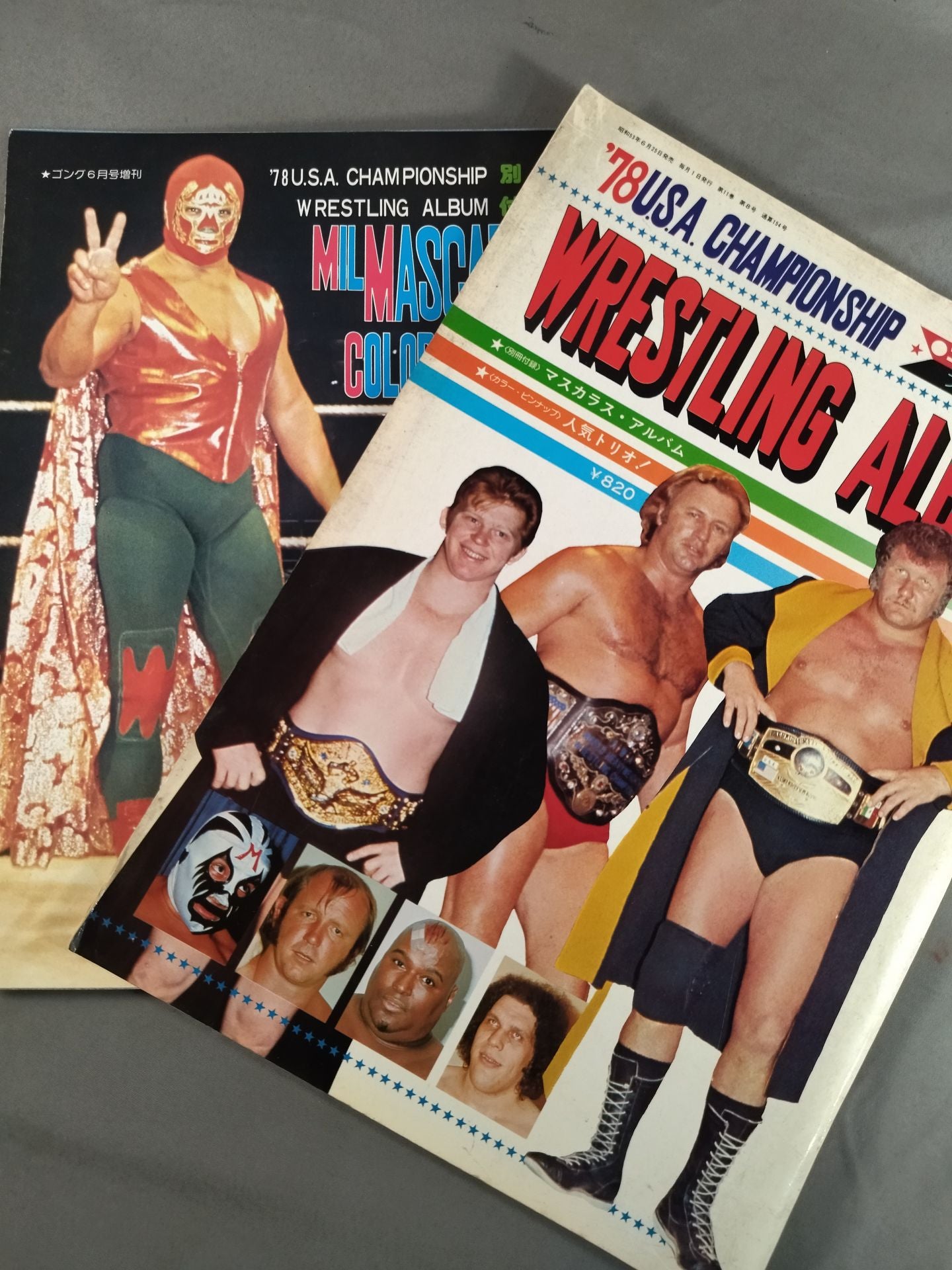 ゴング増刊号 ’78USA CHAMPIONSHIP WRESTLING ALBUM