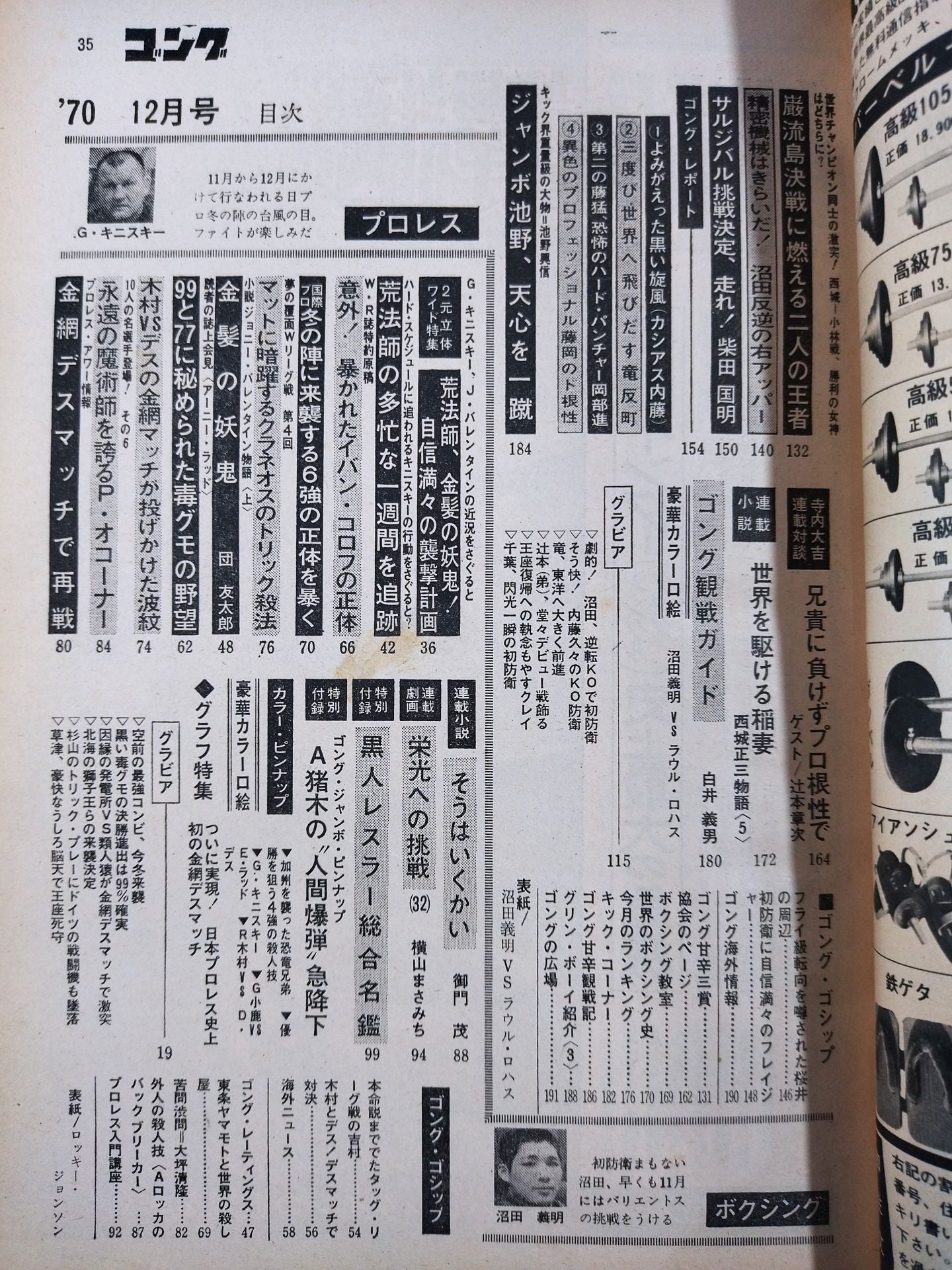 月刊ゴングVol.3 No.15
