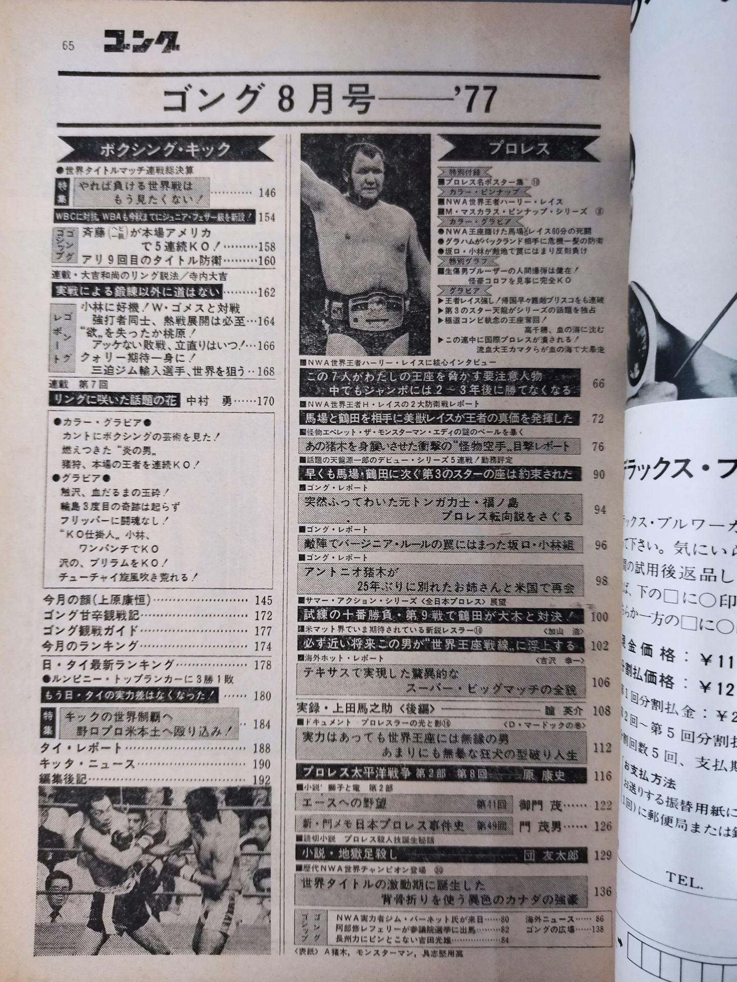 月刊ゴングVol.10 No.13