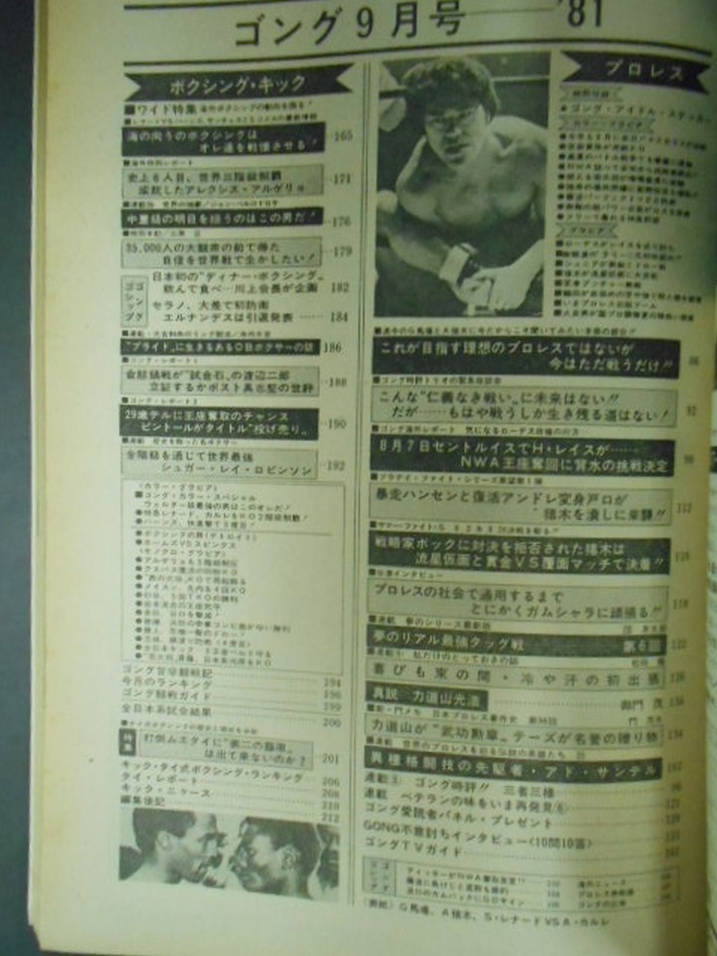 月刊ゴングVol.14 No.9