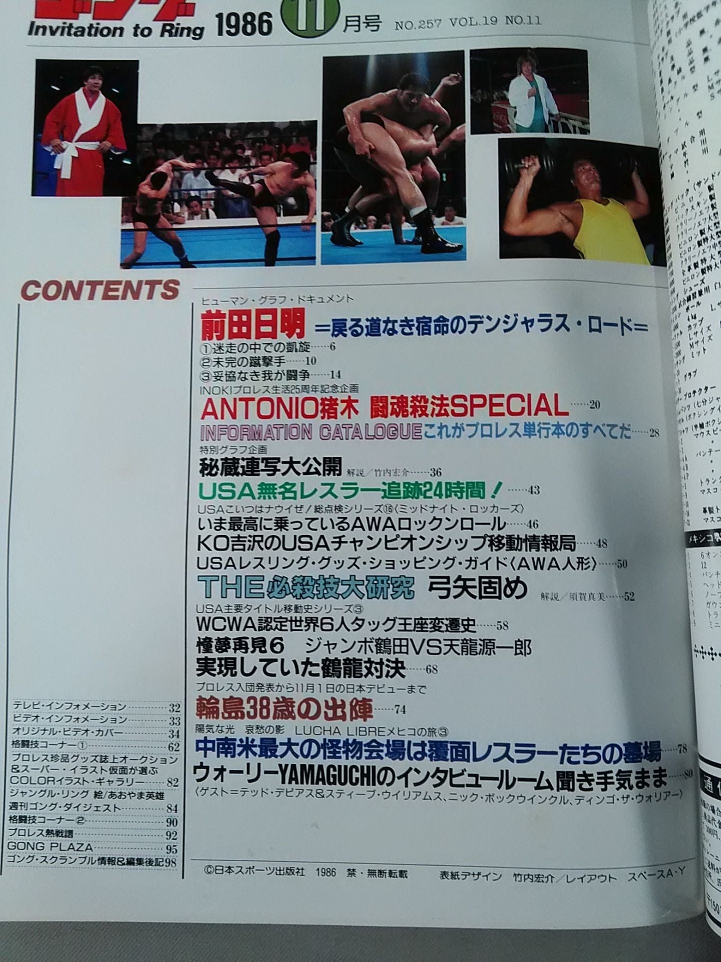 月刊ゴングVol.19 No.11