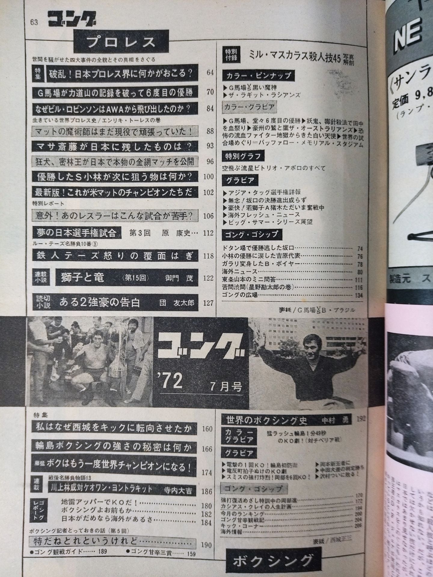 月刊ゴングVol.5 No.7