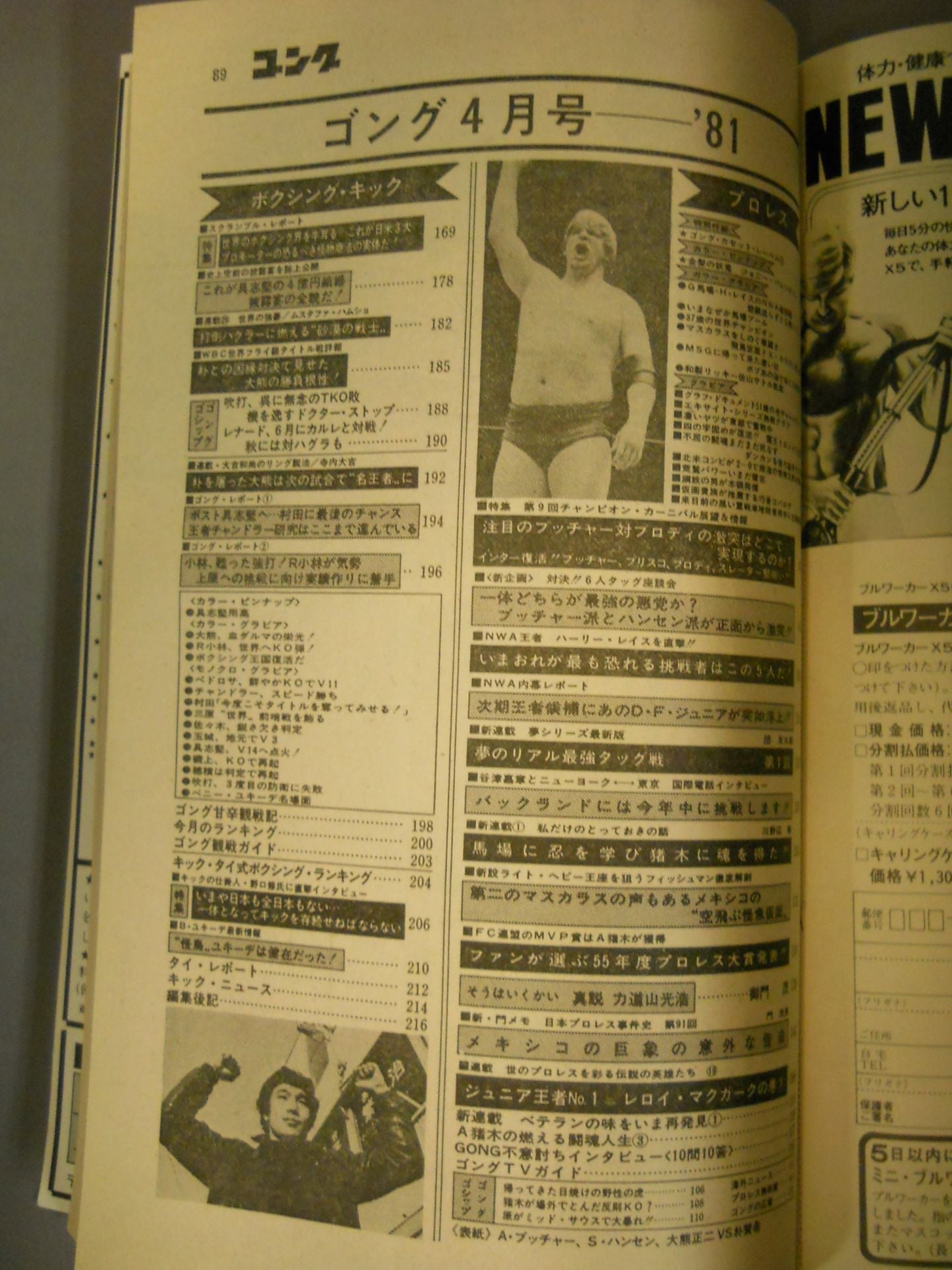 月刊ゴングVol.14 No.4