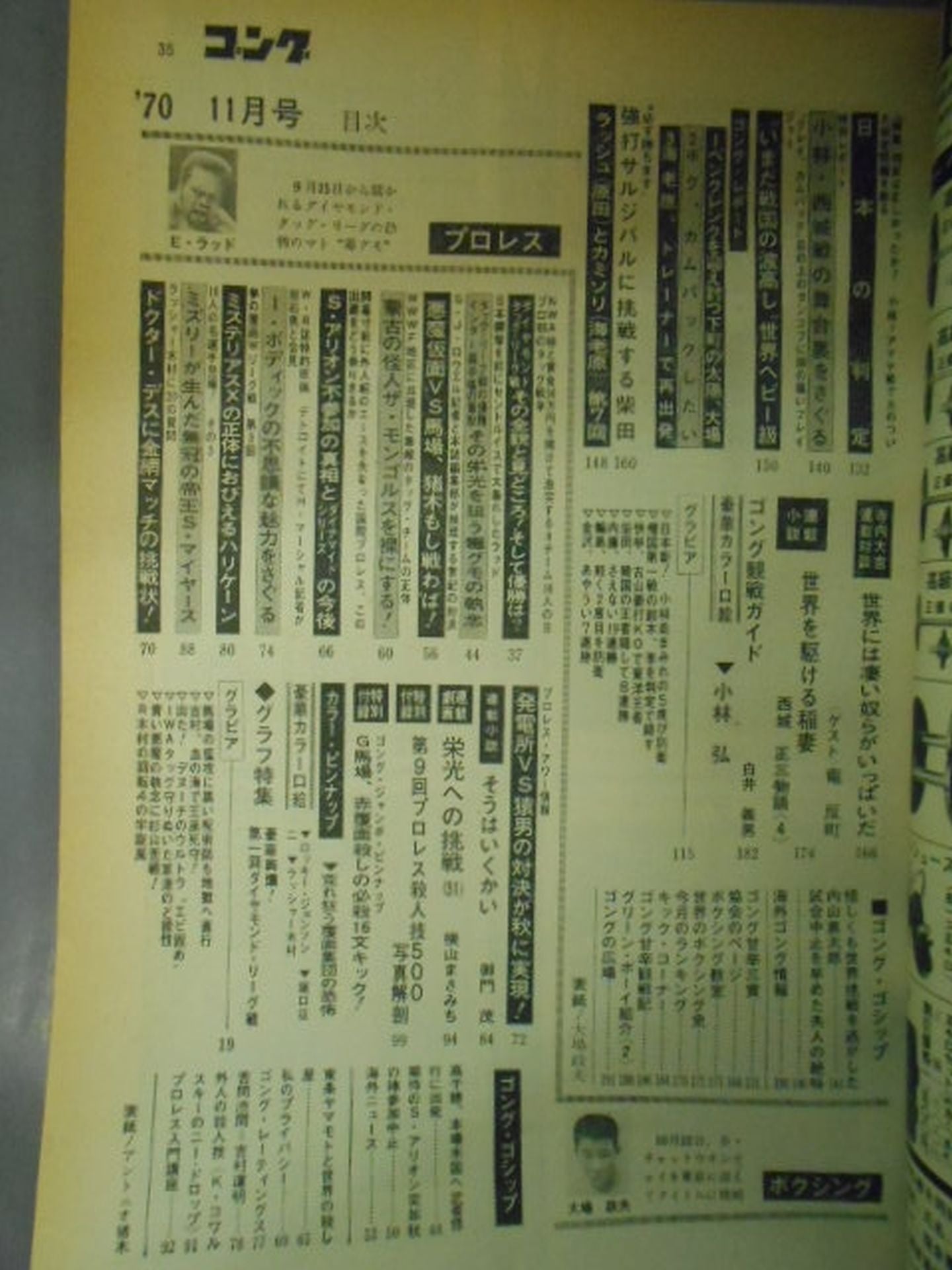 月刊ゴングVol.3 No.13