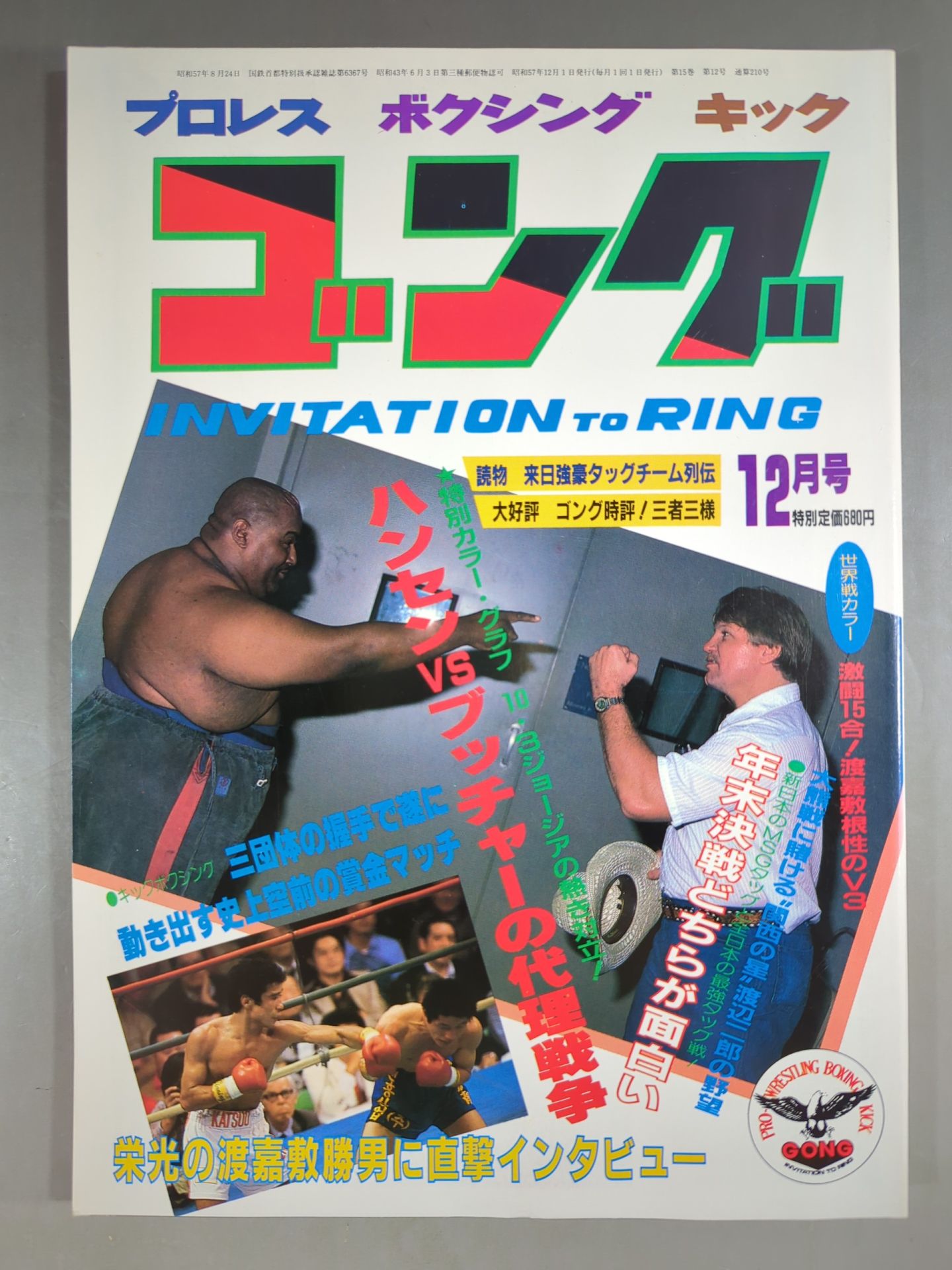 月刊ゴングVol.15 No.12