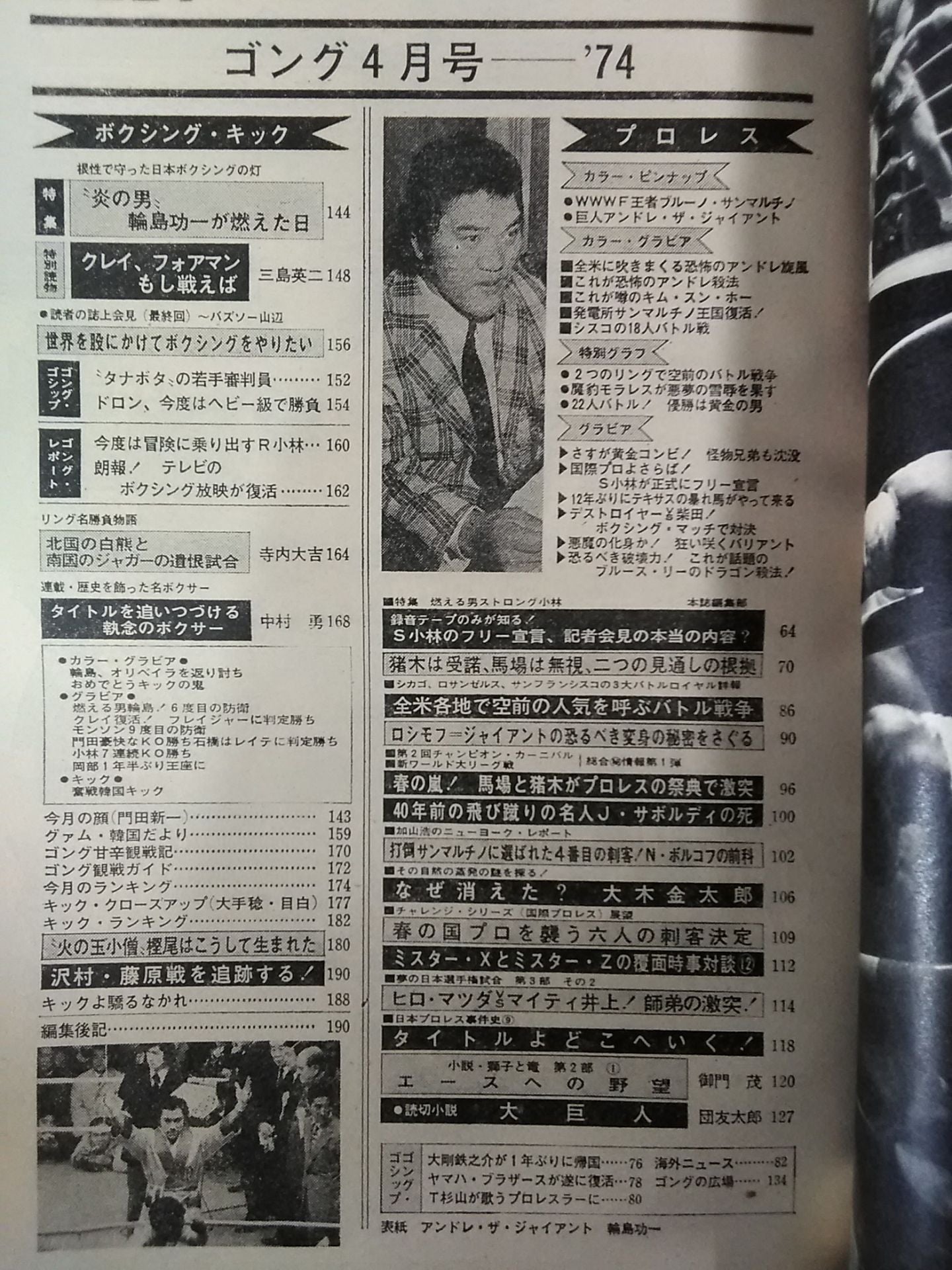 月刊ゴングVol.7 No.4