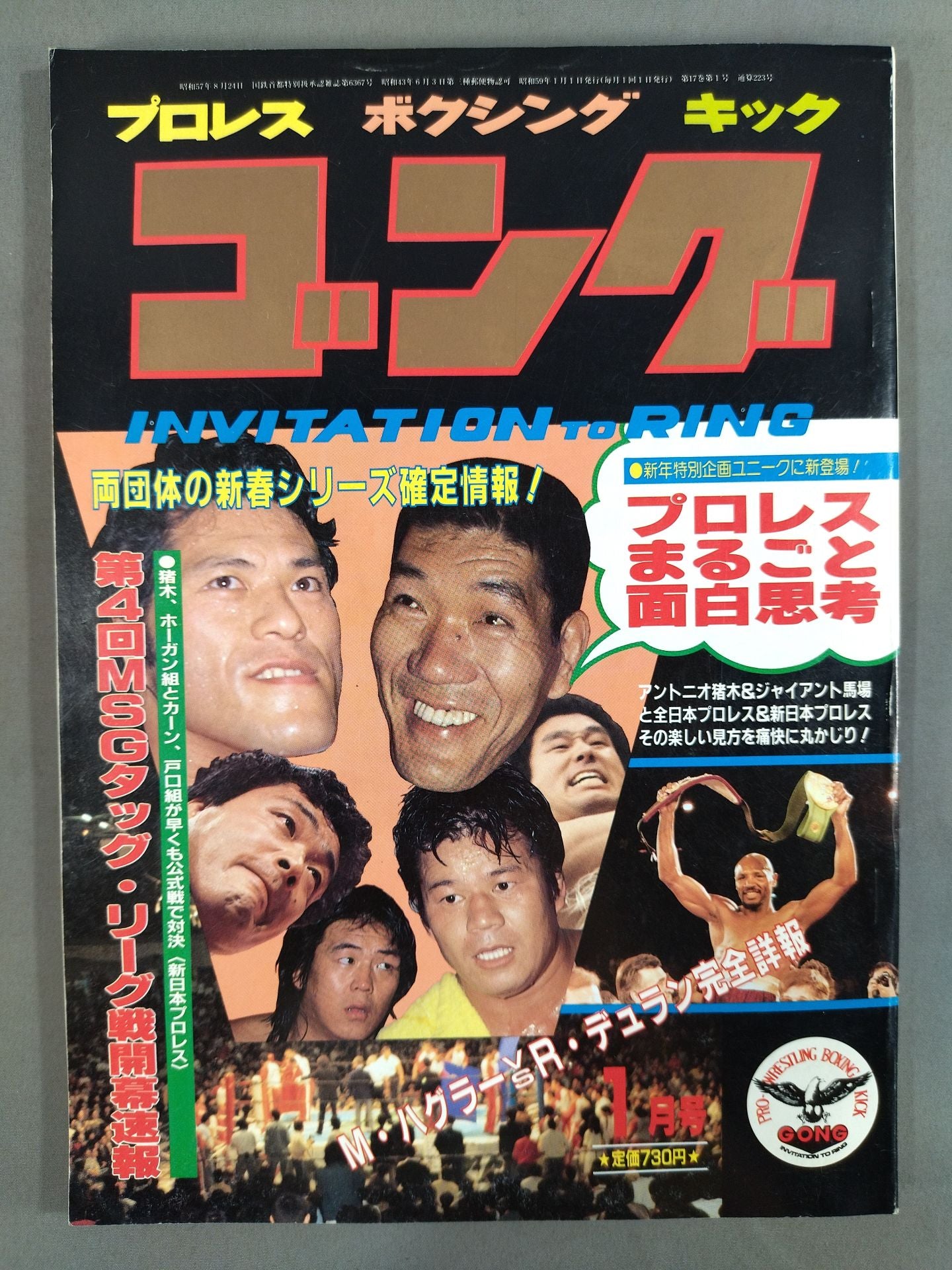 月刊ゴングVol.17 No.1
