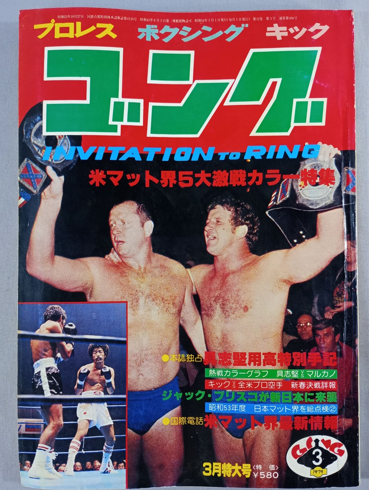 月刊ゴングVol.12 No.3