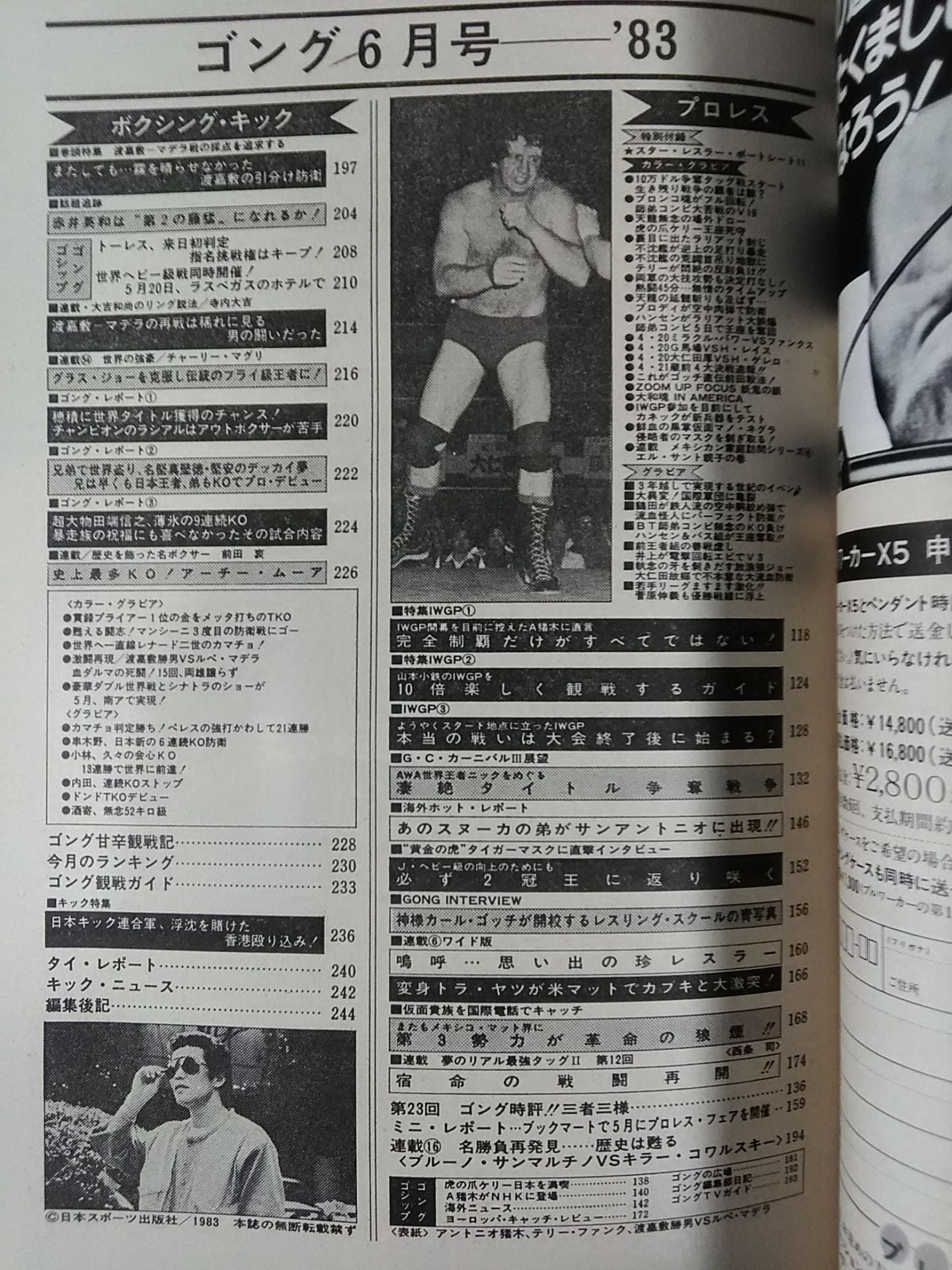 月刊ゴングVol.16 No.6