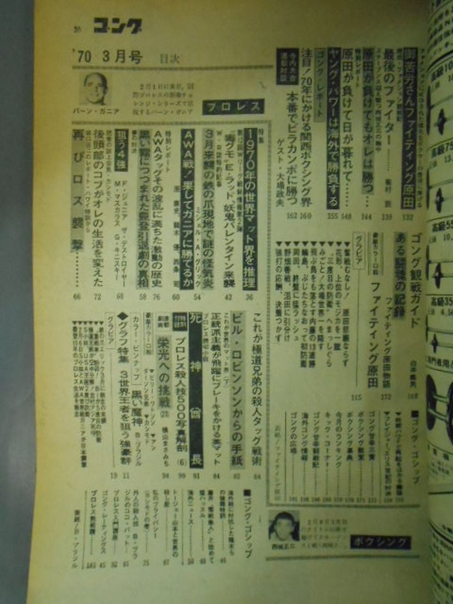 月刊ゴングVol.3 No.3