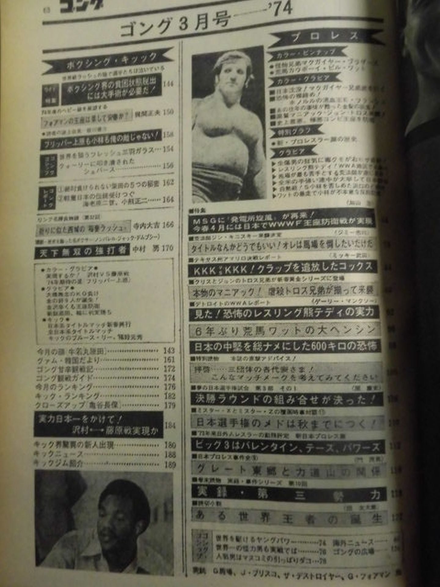 月刊ゴングVol.7 No.3