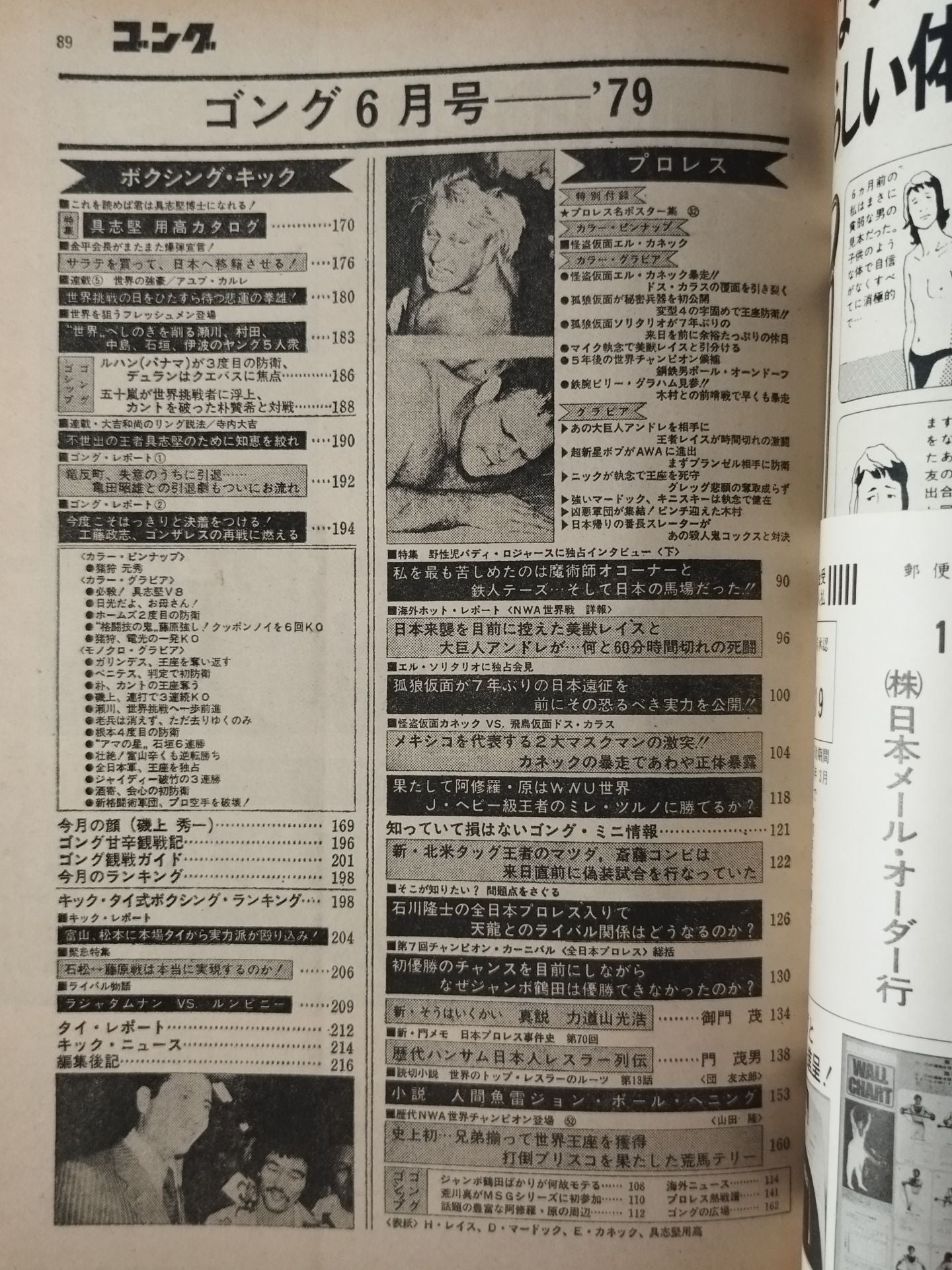 月刊ゴングVol.12 No.8