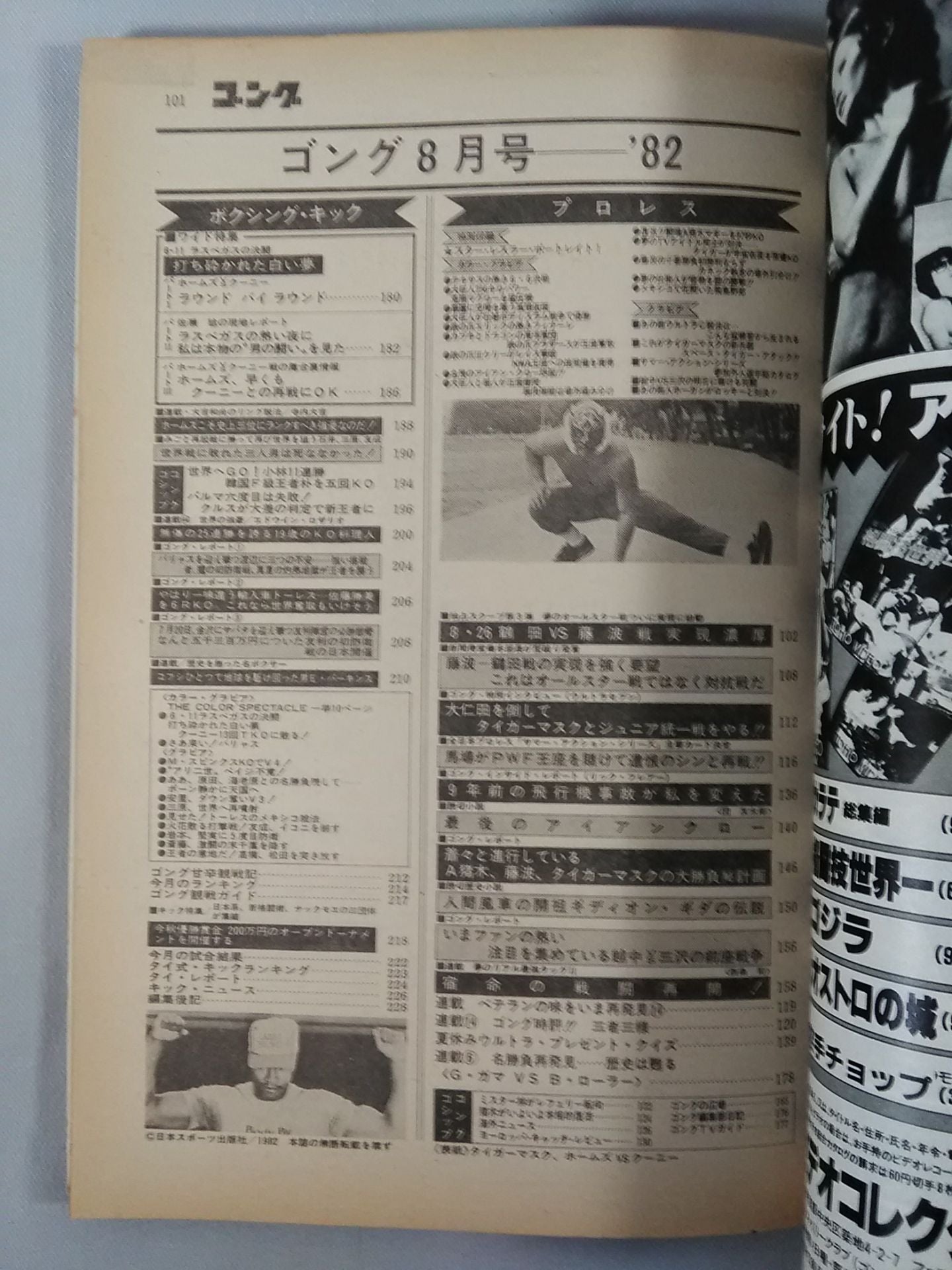 月刊ゴングVol.15 No.8