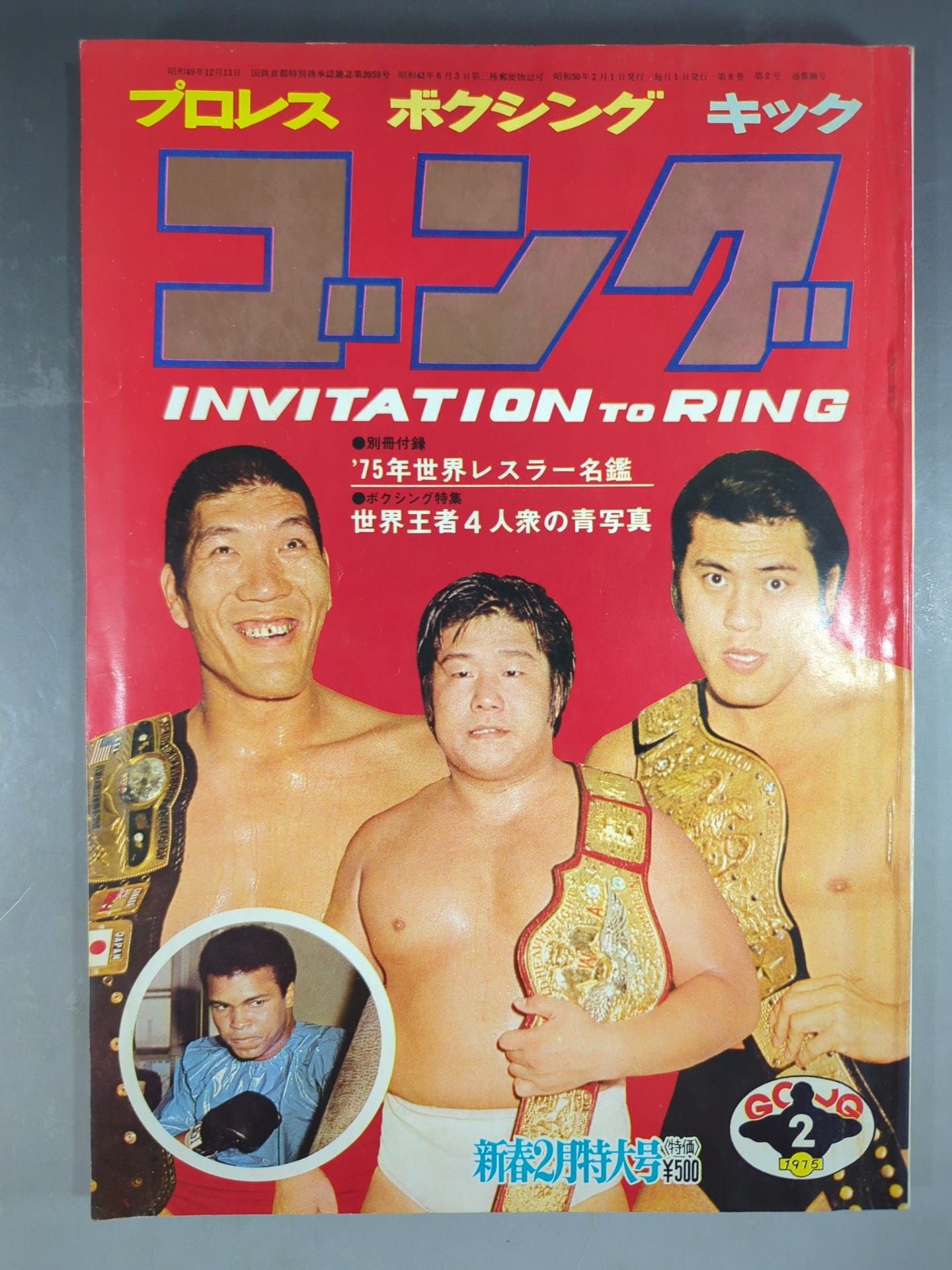 月刊ゴングVol.8 No.2 – 闘道館