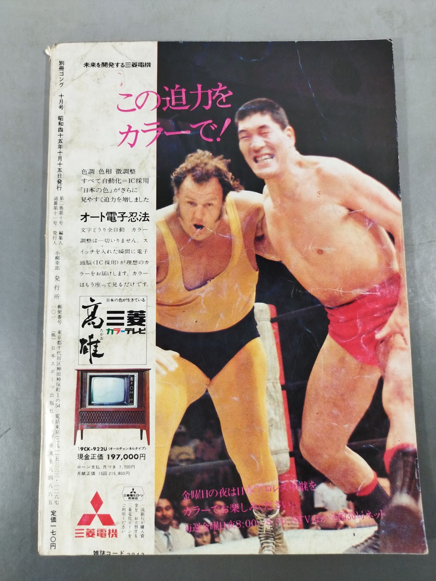 別冊ゴングVol.2 No.10