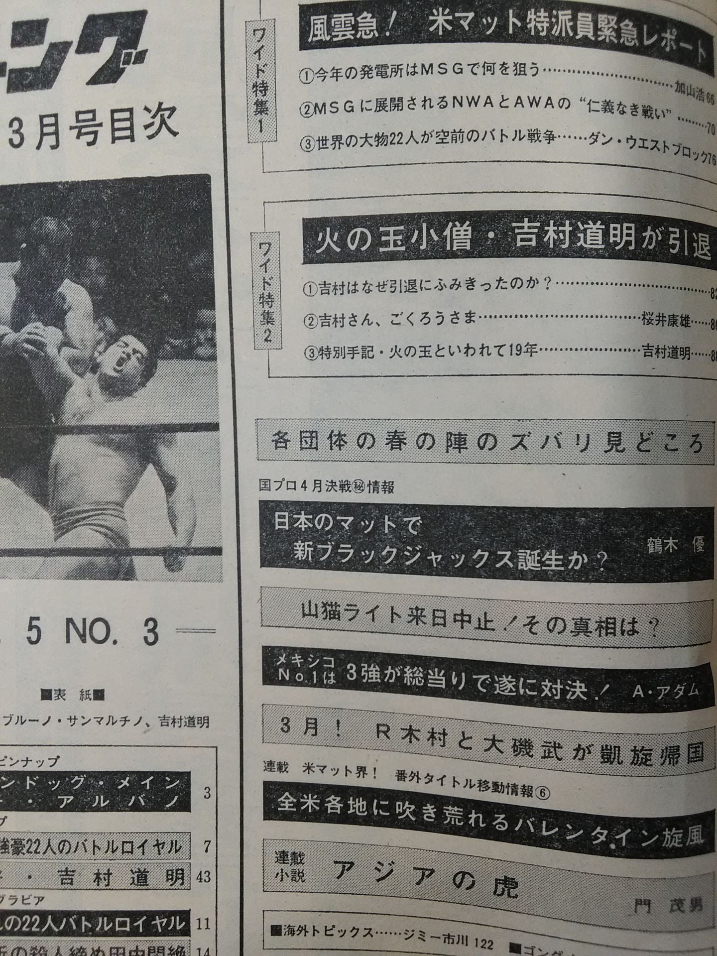 別冊ゴングVol.5 No.3