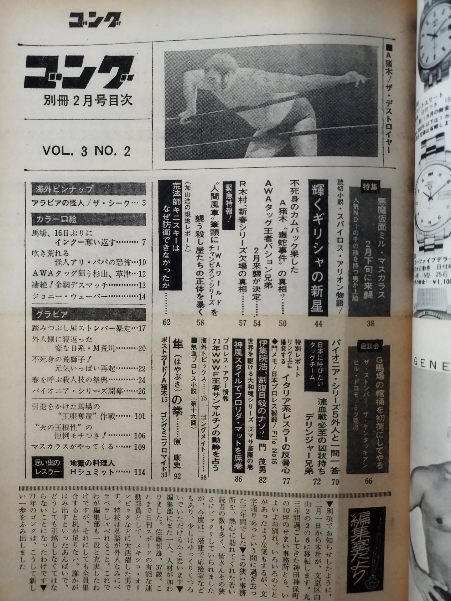 別冊ゴングVol.3 No.2