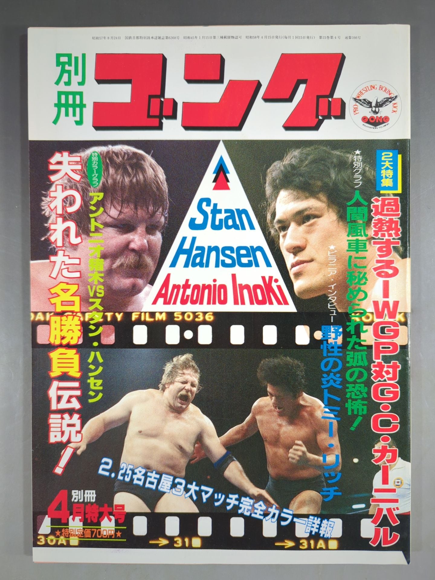 別冊ゴングVol.15 No.4