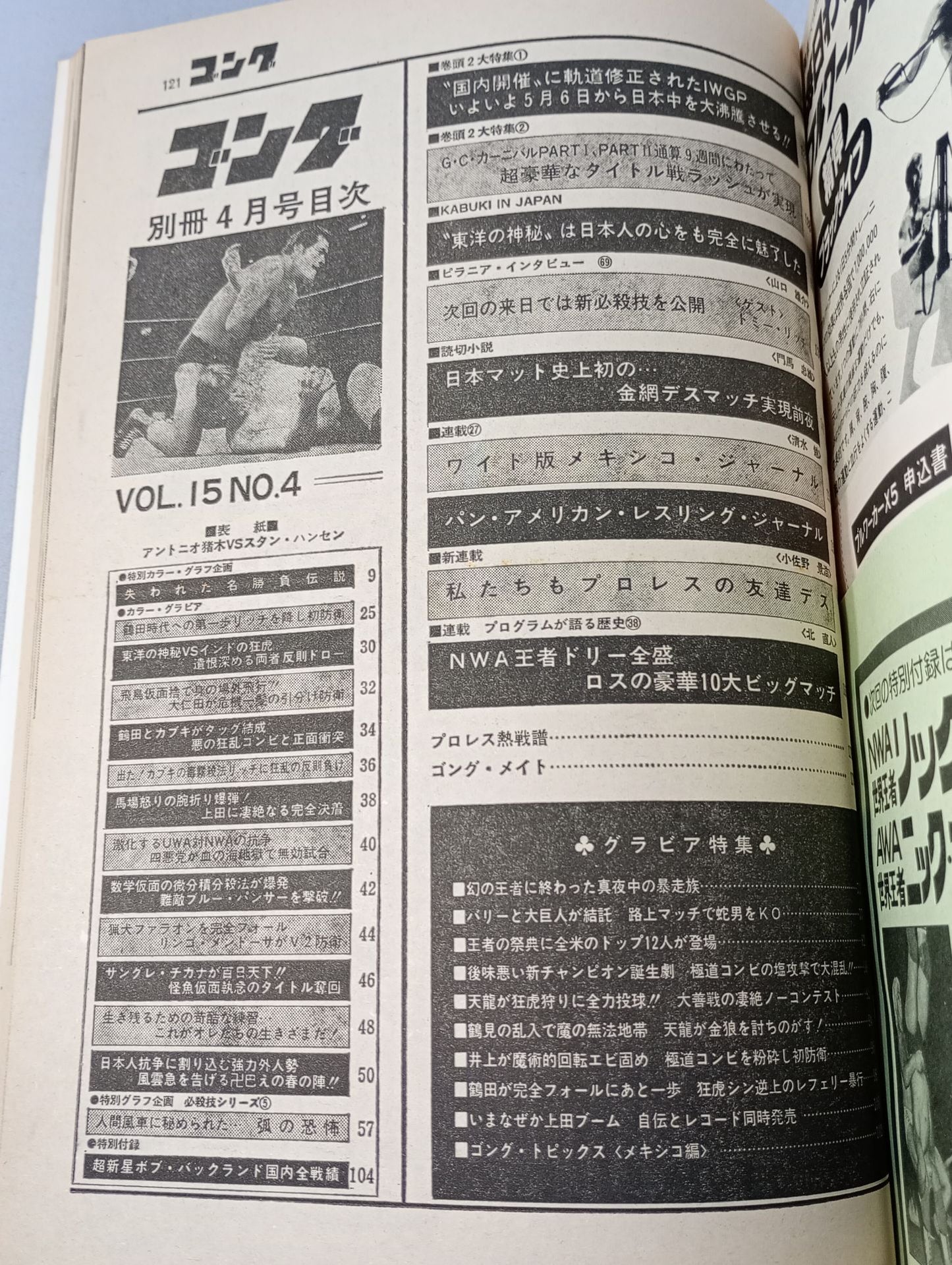 別冊ゴングVol.15 No.4