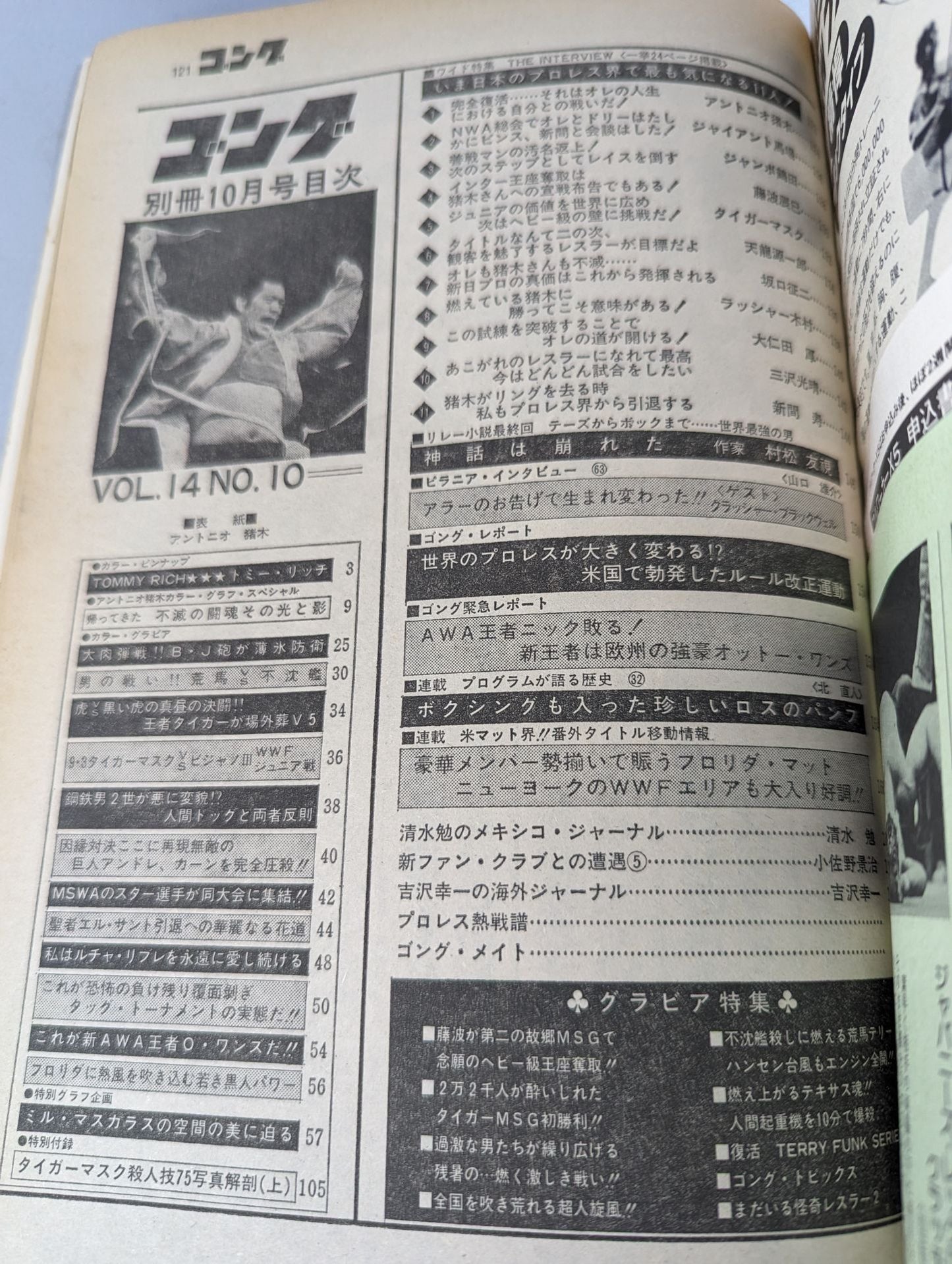 別冊ゴングVol.14 No.10