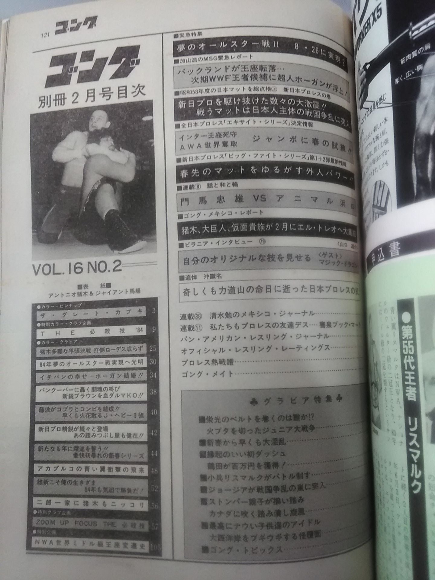 別冊ゴングVol.16 No.2