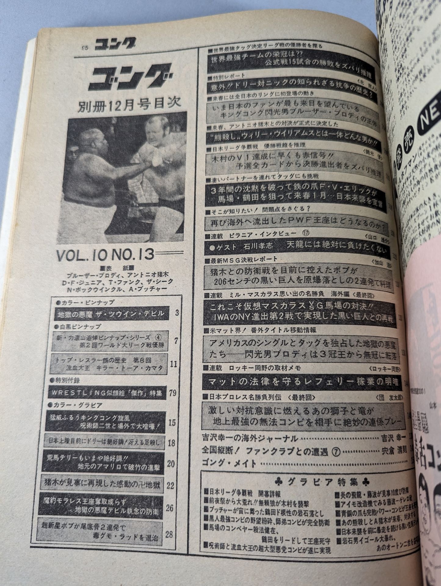 別冊ゴングVol.10 No.13