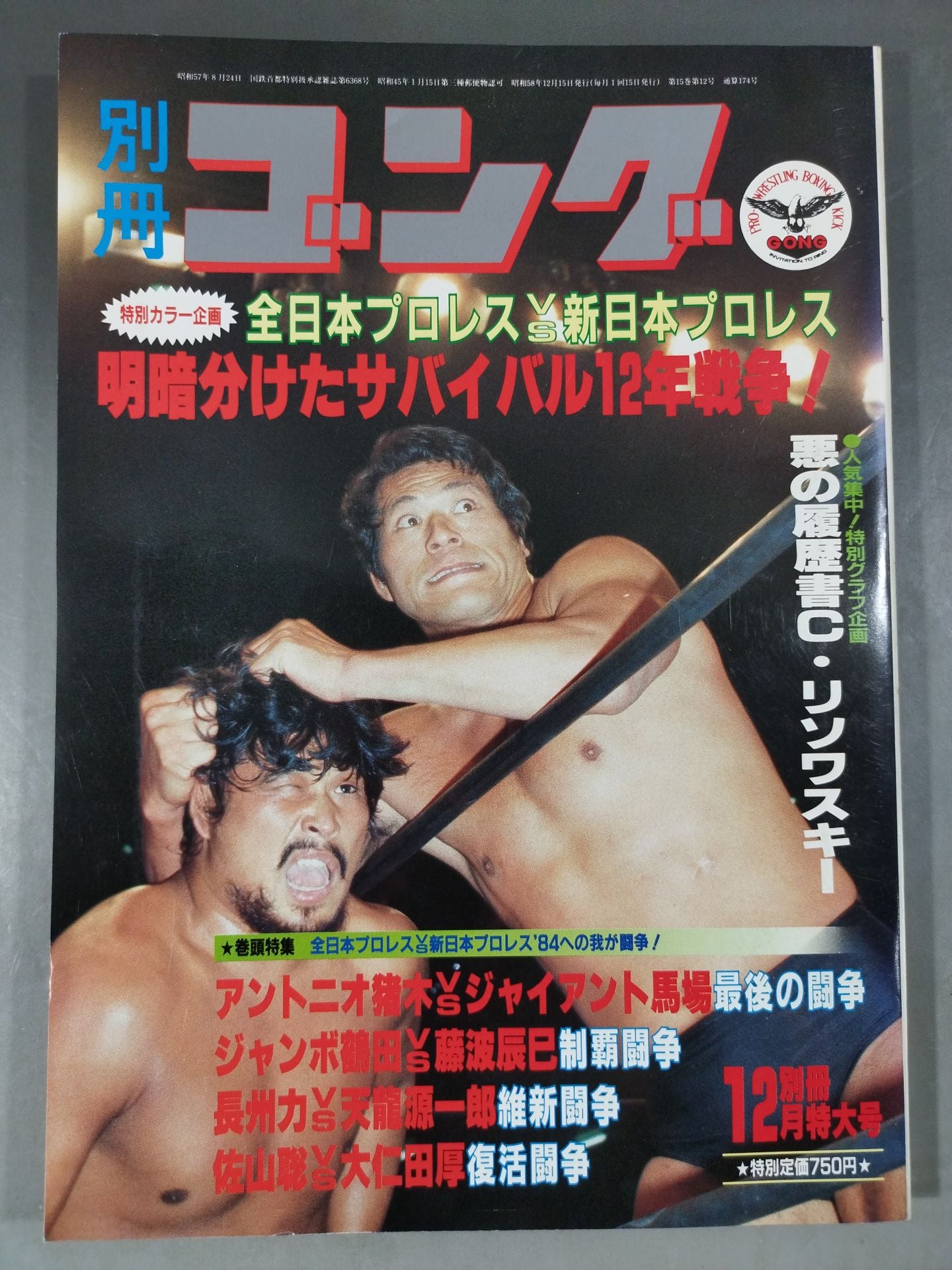 別冊ゴングVol.15 No.12