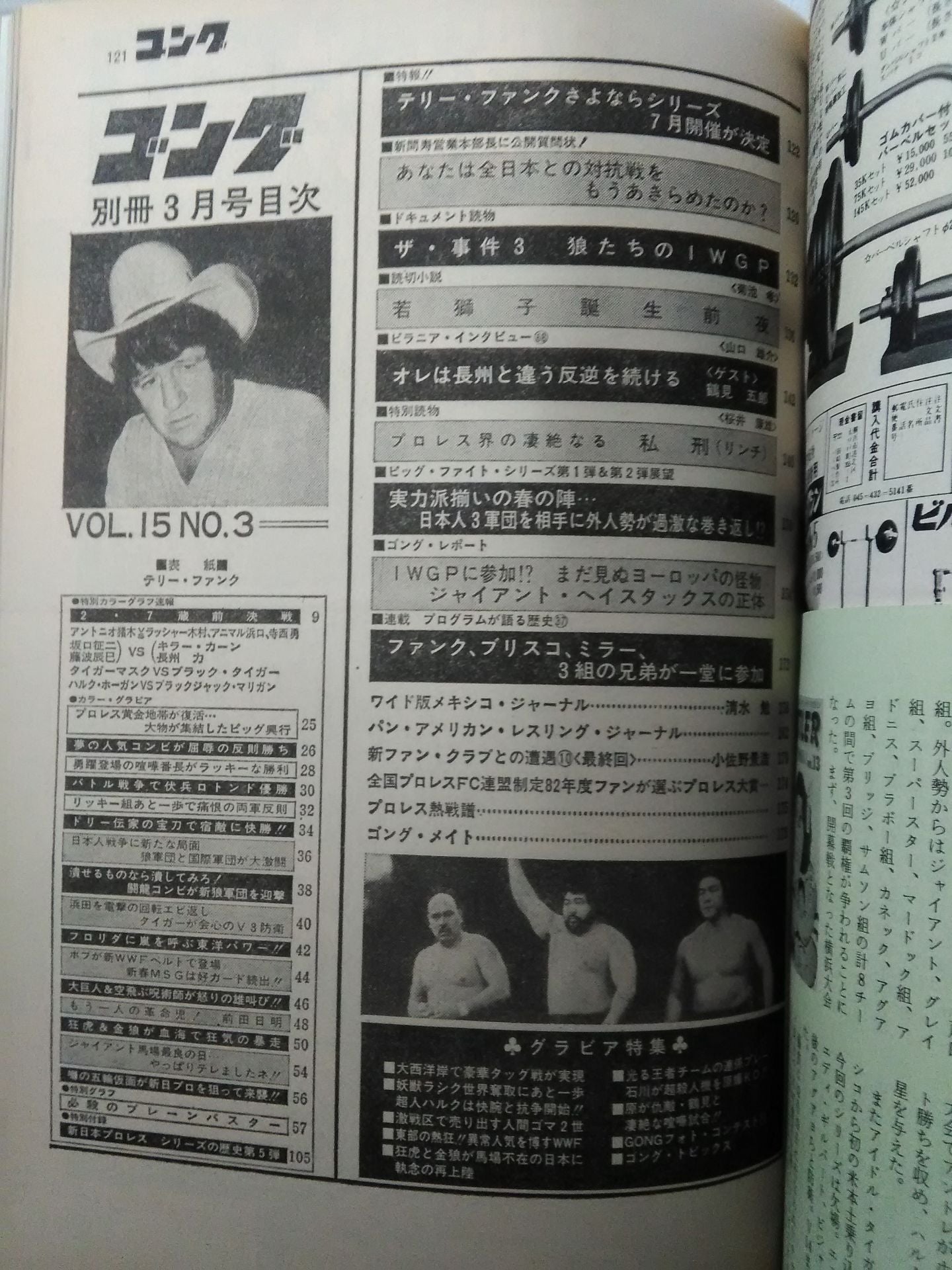別冊ゴングVol.15 No.3