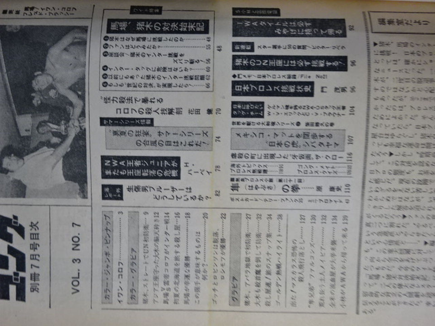 別冊ゴングVol.3 No.7