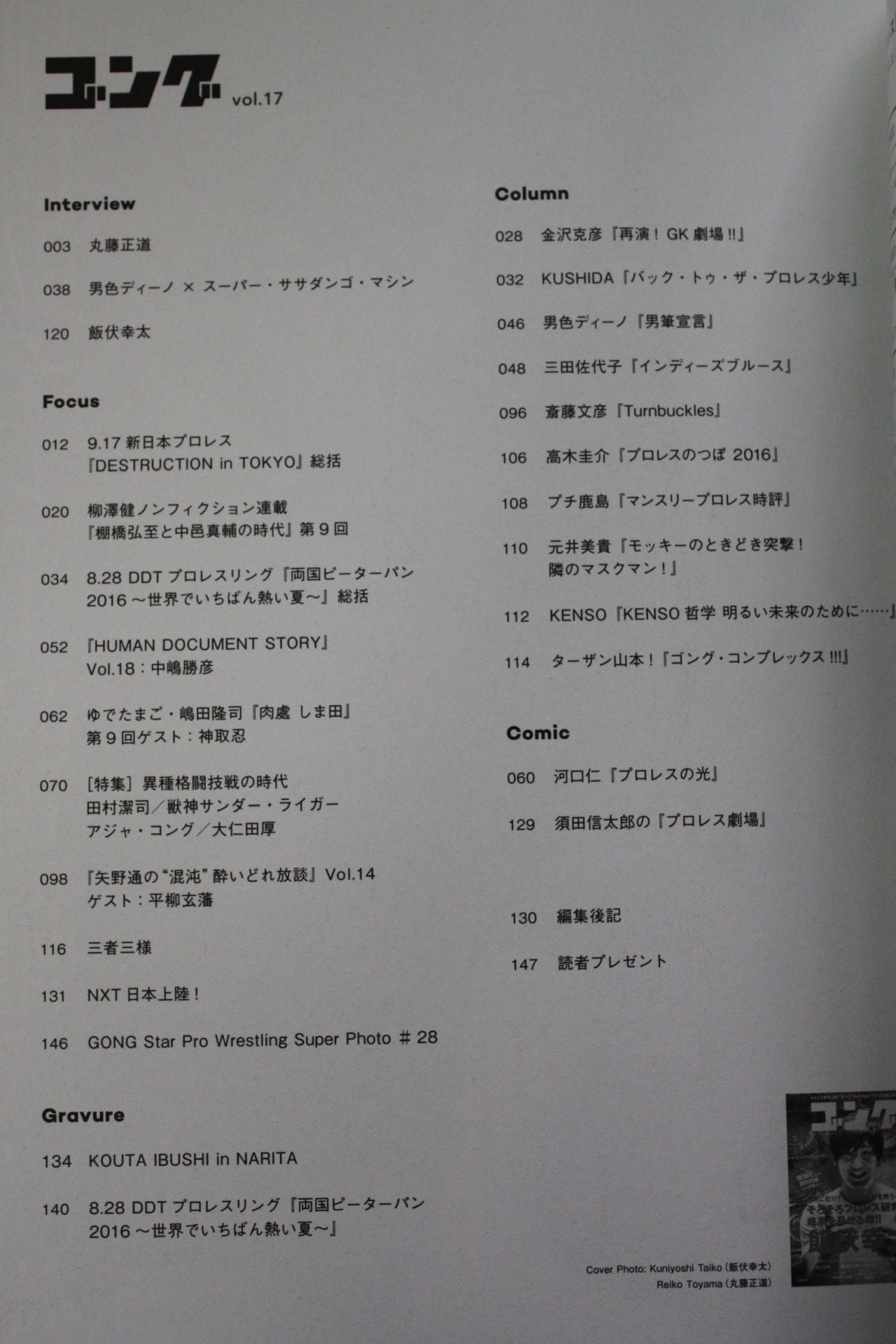 Gong Vol.17