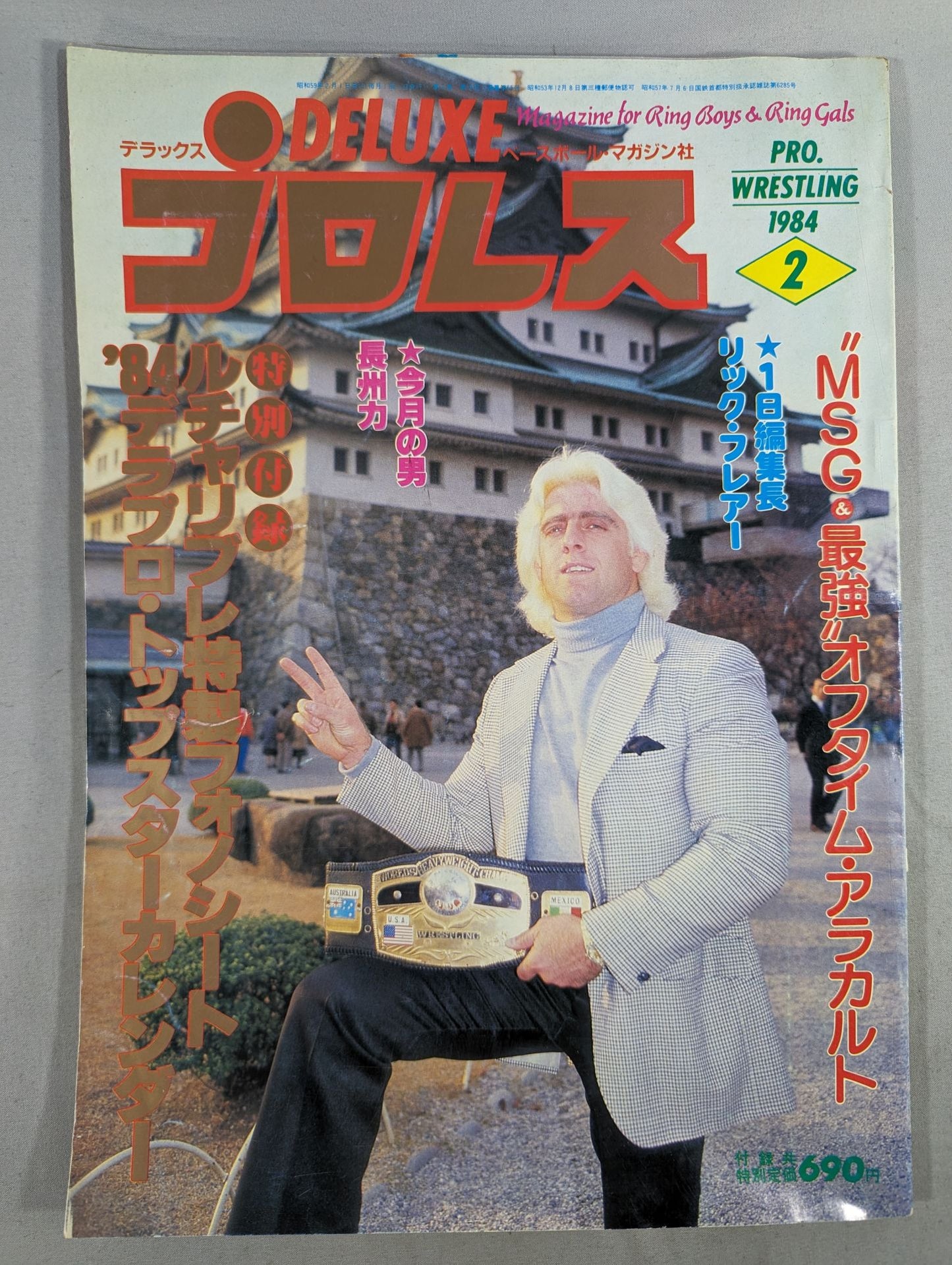 Deluxe Pro Wrestling February 1984