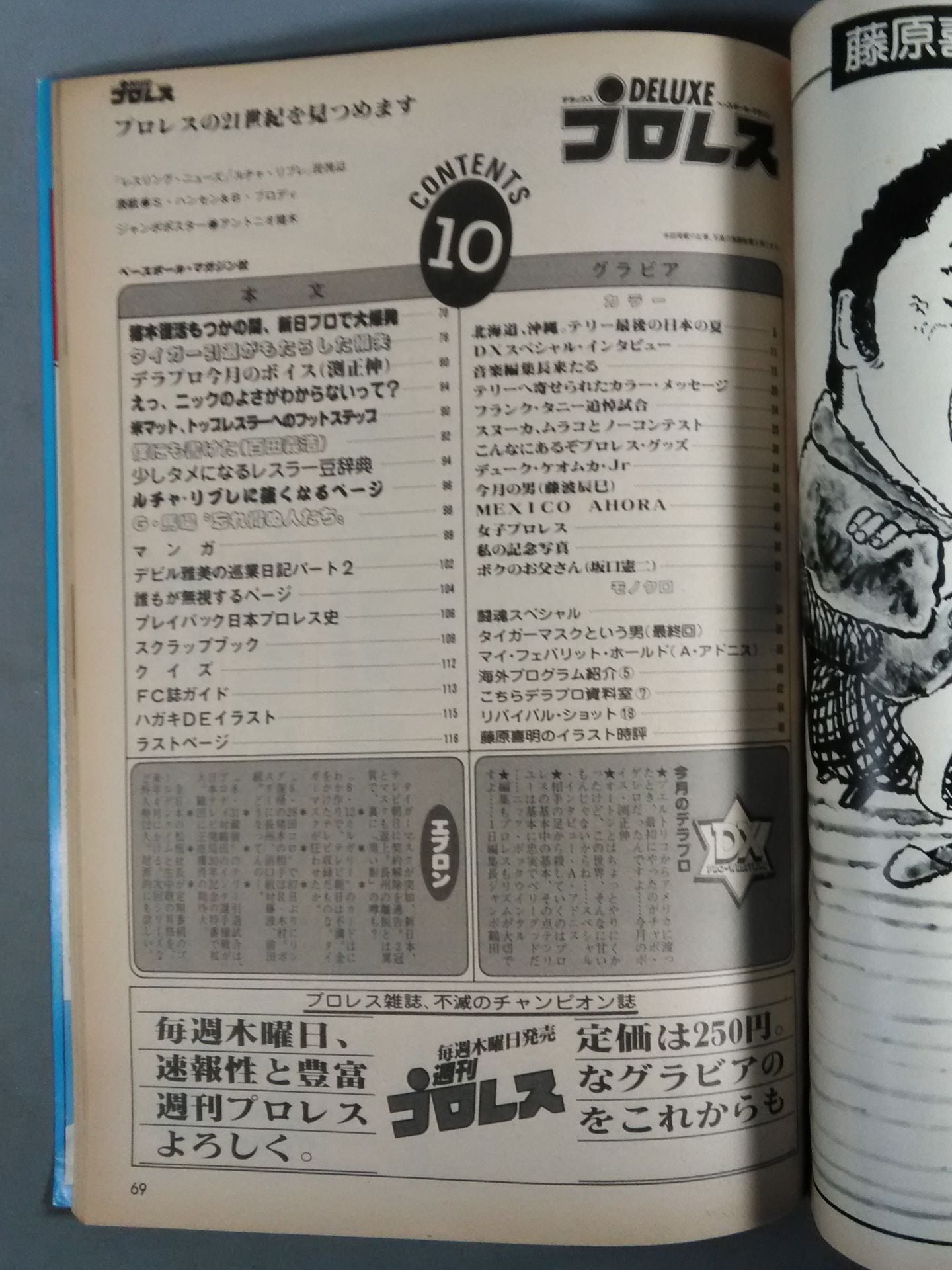 デラックスプロレス 1983年10月号