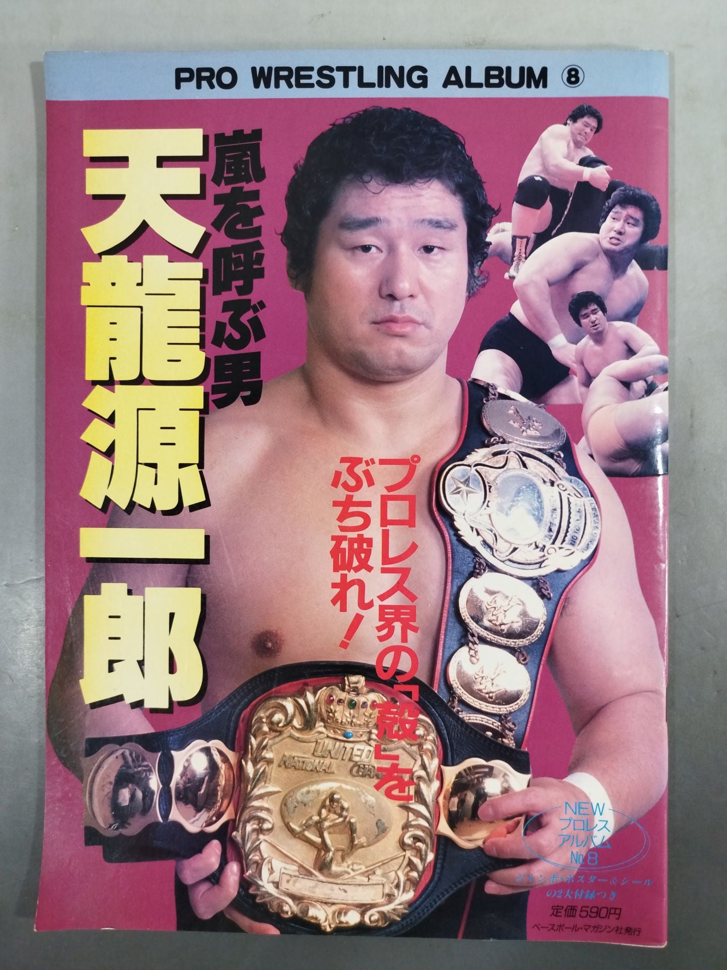 New Pro Wrestling Album 8 The Man Who Calls the Storm / TenryuGenichiro