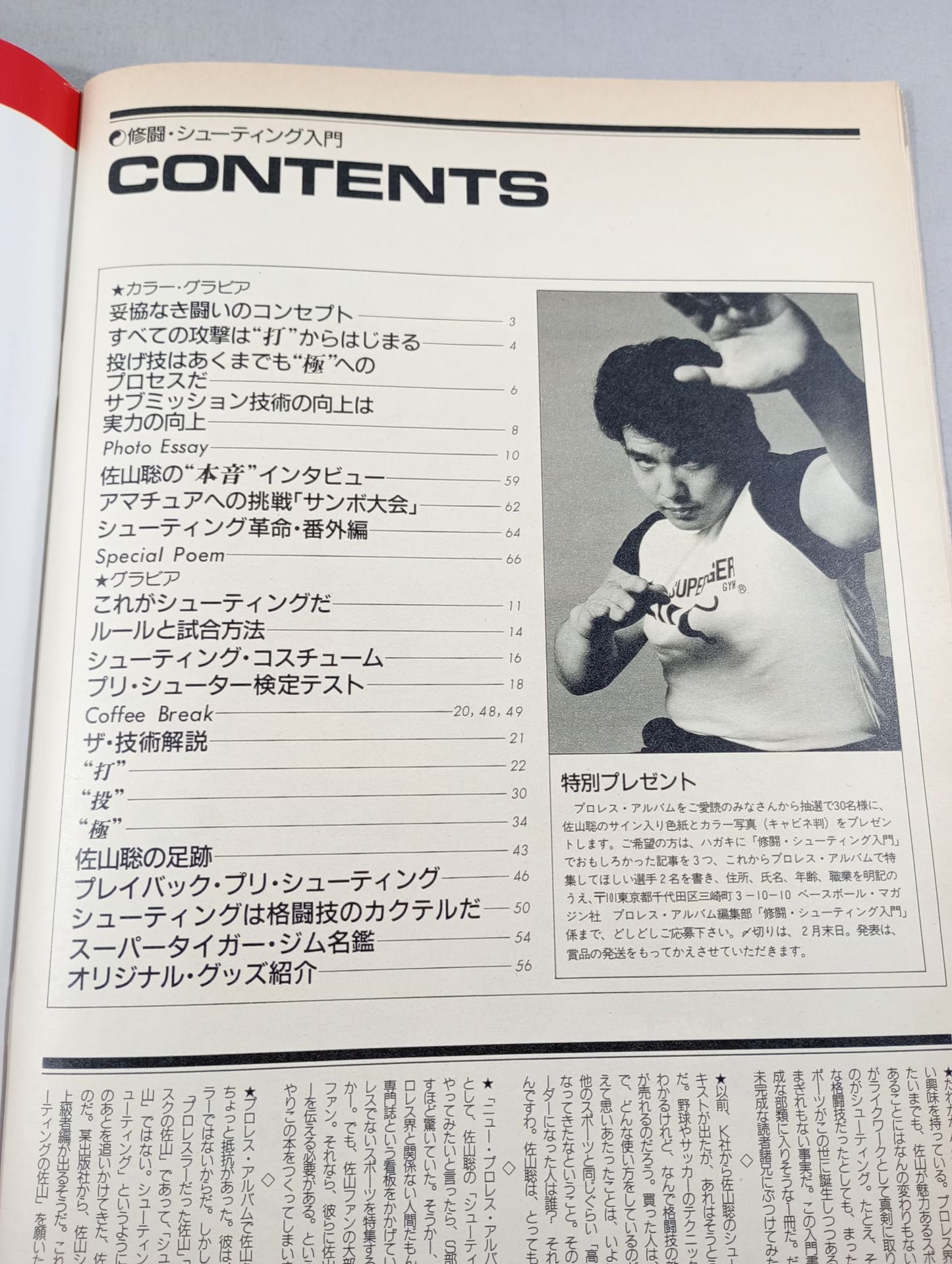 New Pro Wrestling Album 6 Introduction to Fighting and Shooting