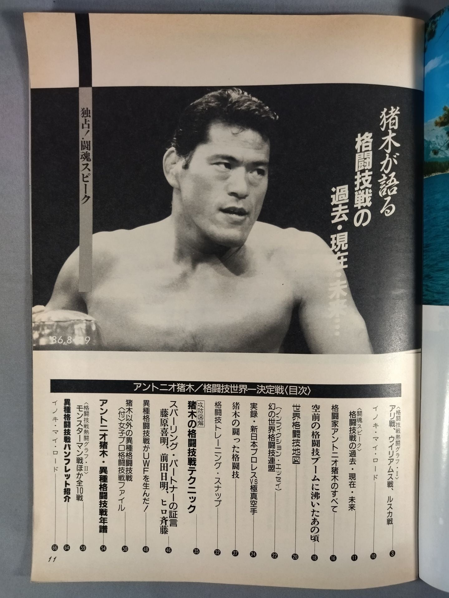 ニュープロレスアルバム2 アントニオ猪木/格闘技世界一