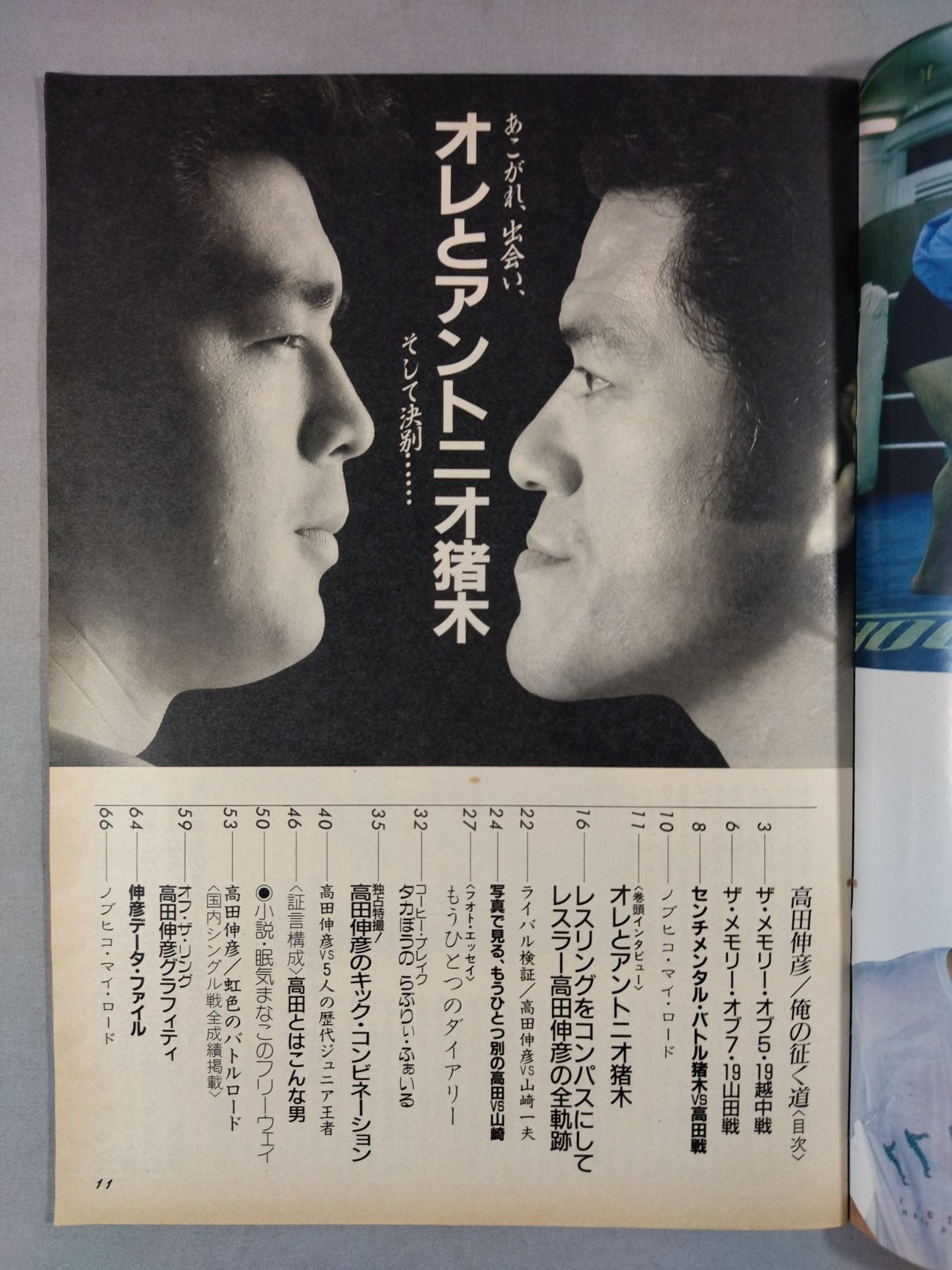 ニュープロレスアルバム1 高田伸彦/俺の征く道