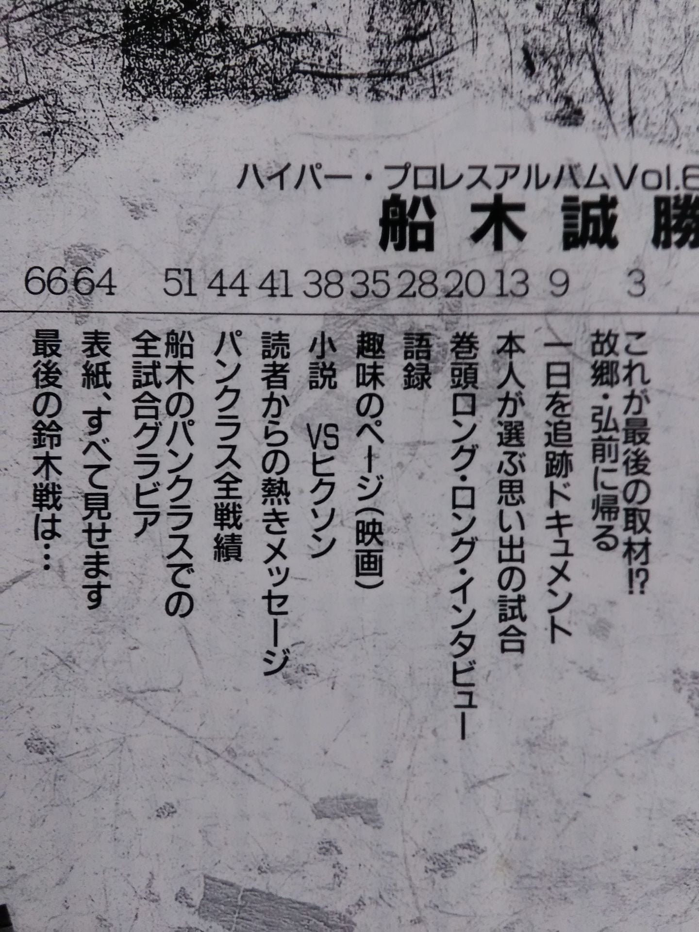 ハイパープロレスアルバム6 船木誠勝