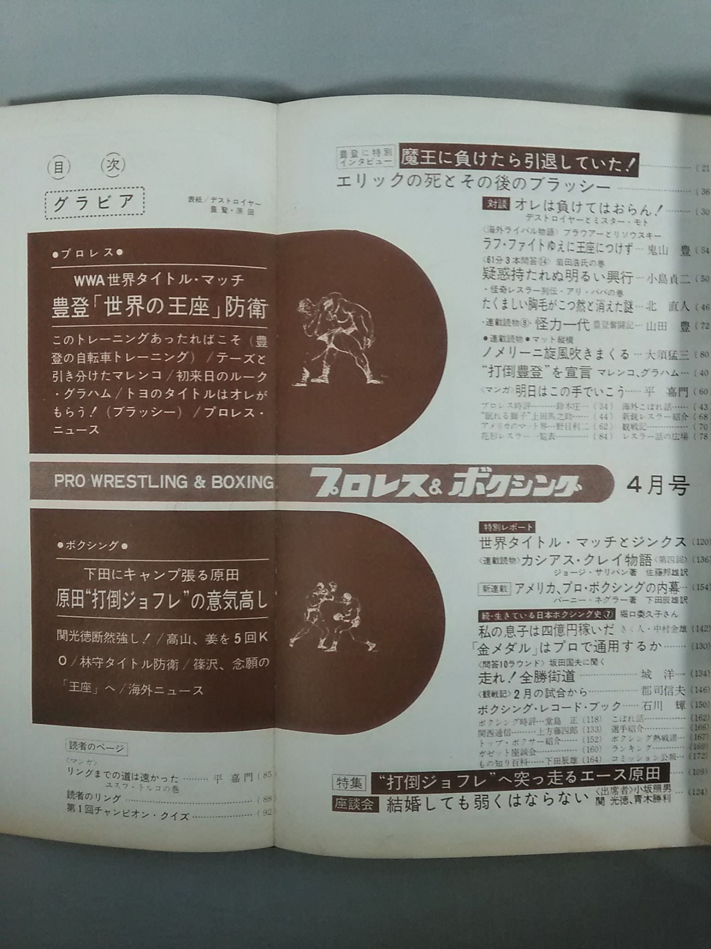Pro Wrestling & Boxing 1965-04