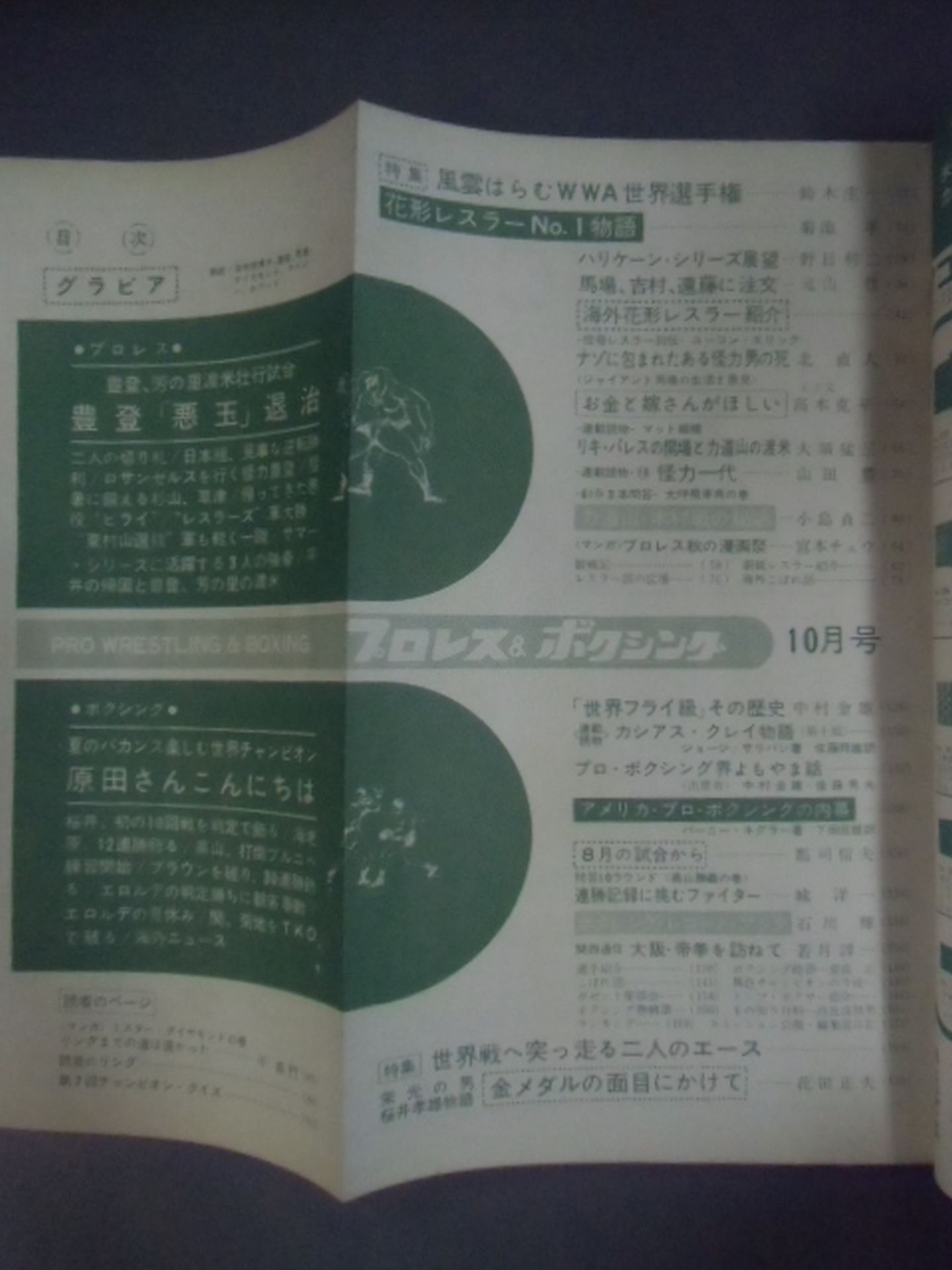 Pro Wrestling & Boxing October 1965