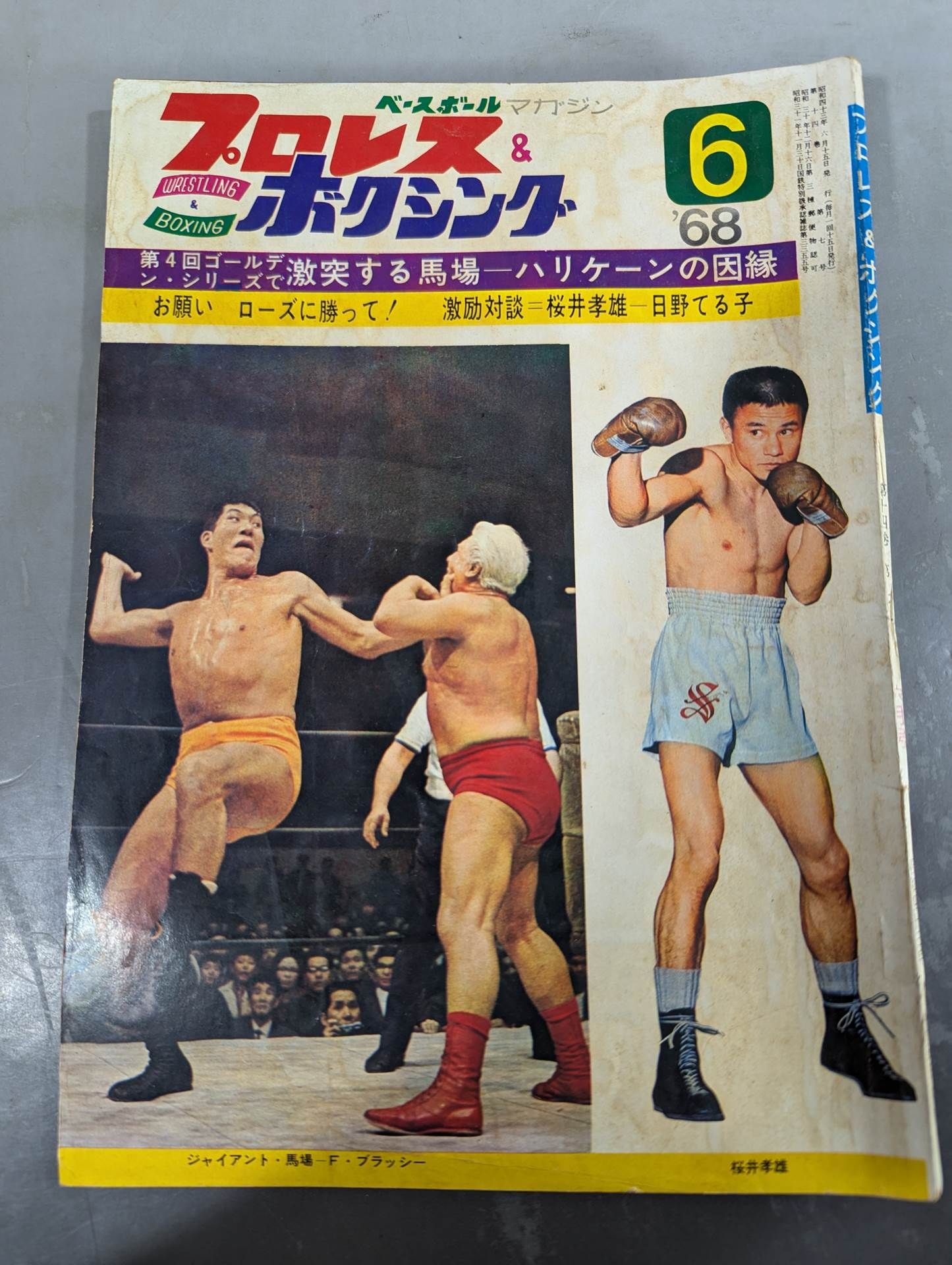 Pro Wrestling & Boxing 1968.06